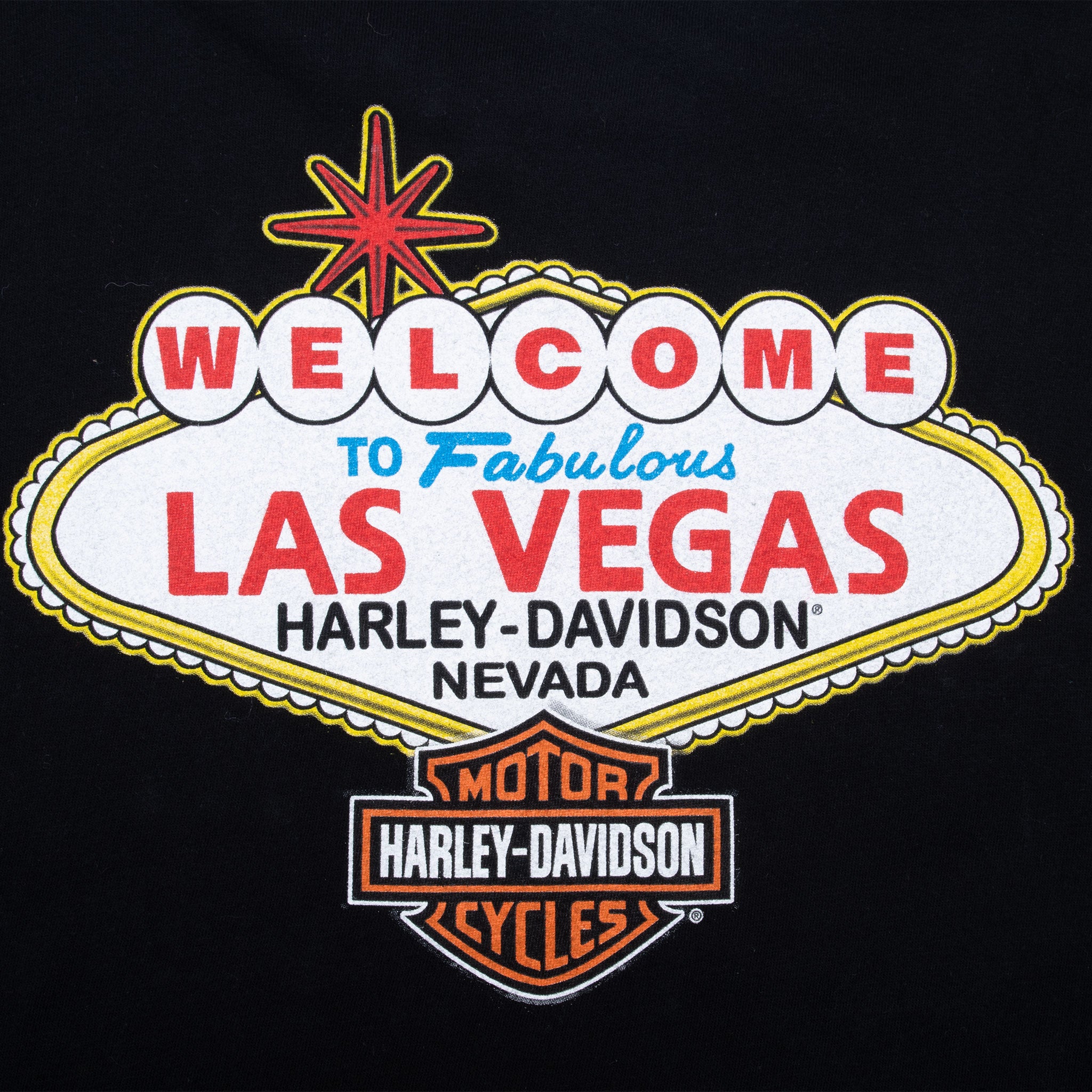 Vintage Harley Davidson Las Vegas Nevada 2014 Tee Shirt Size 3XL