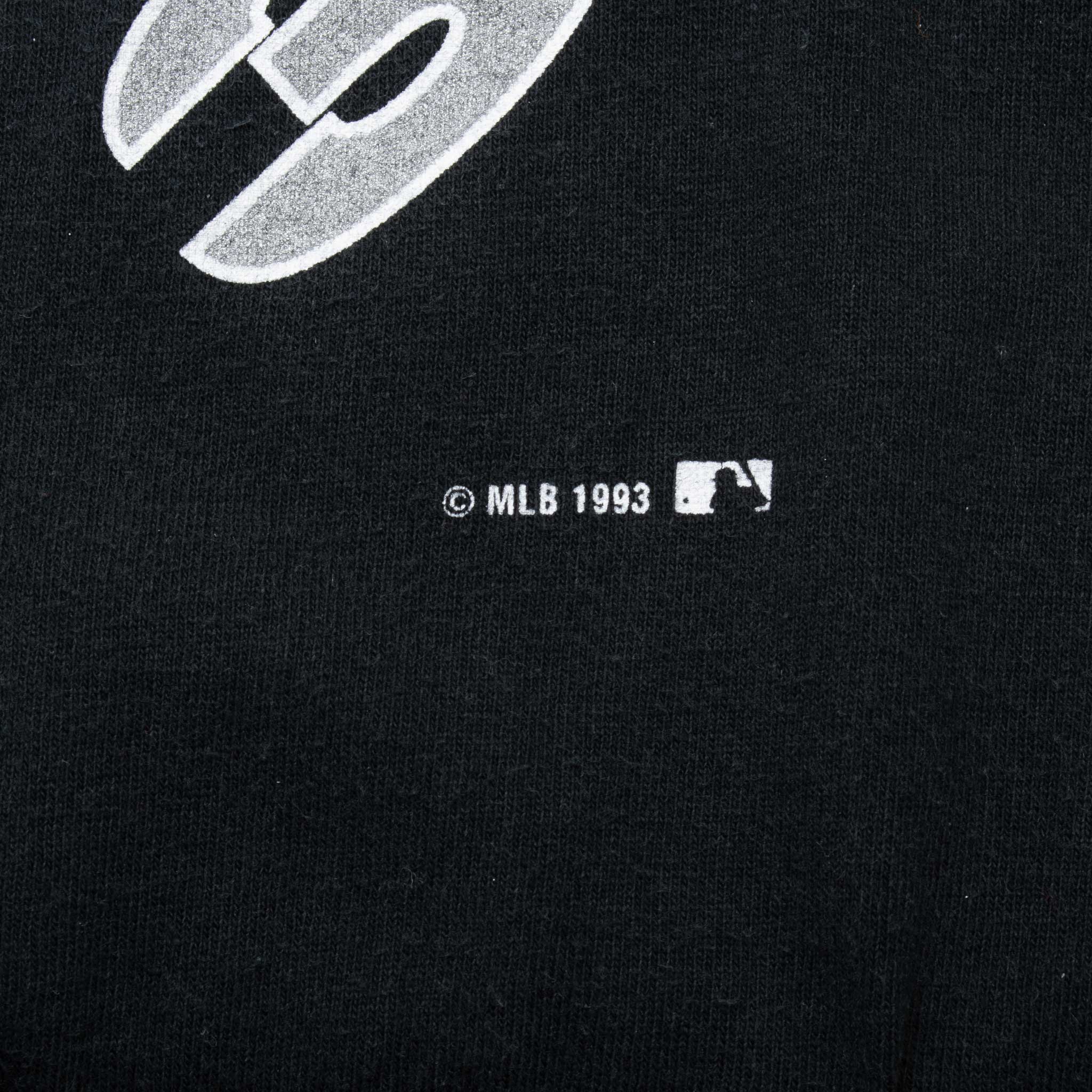 Vintage Mlb Chicago White Sox 1993 Tee Shirt Size XL Made In USA With Single Stitch Sleeves