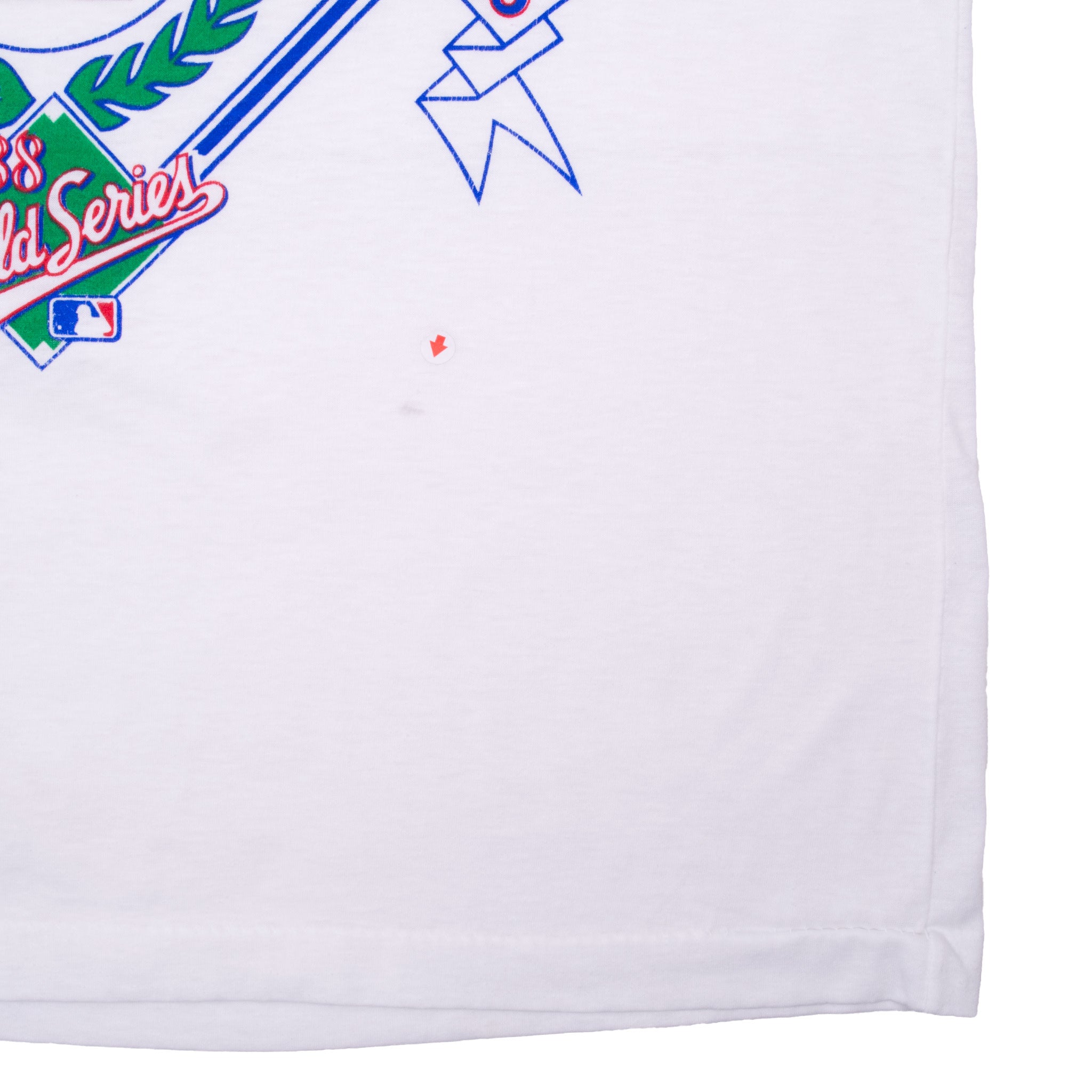 VINTAGE MLB LOS ANGELES LA DODGERS CHAMPIONS 1988 TEE SHIRT LARGE