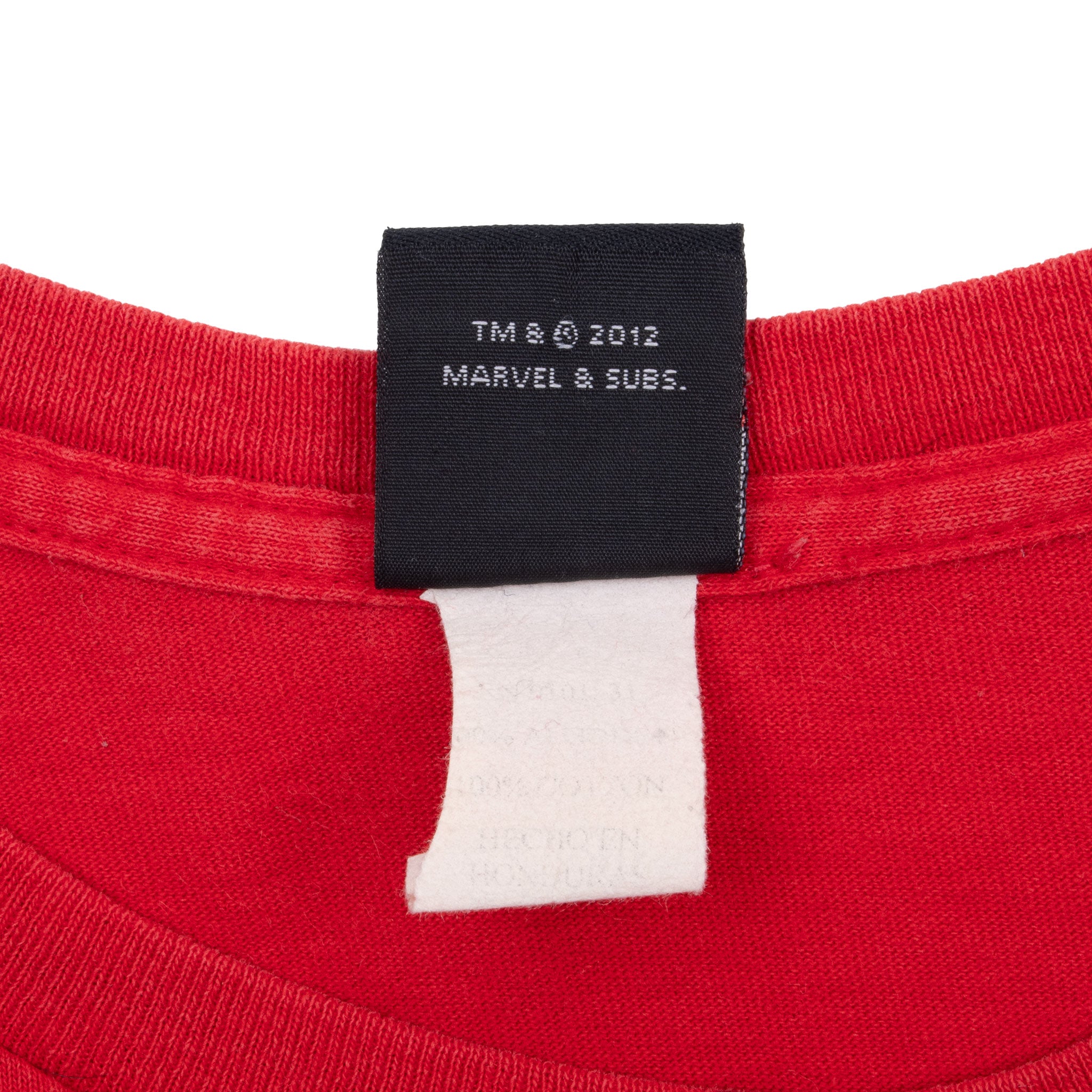 Vintage Marvel Spiderman All Over Print Tee Shirt 2012 Size XL