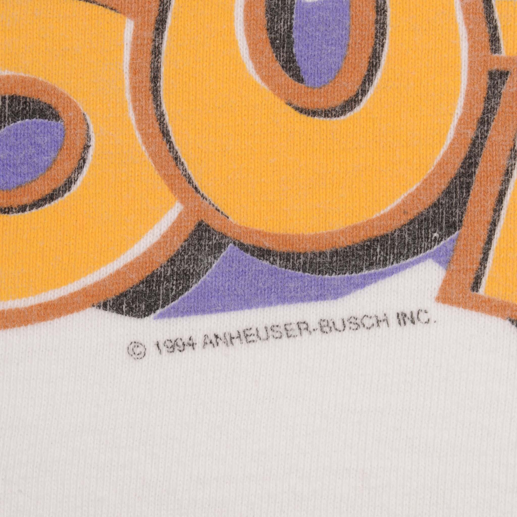 Vintage Bud Light Shootout Budweiser Tee Shirt 1994 Size XL