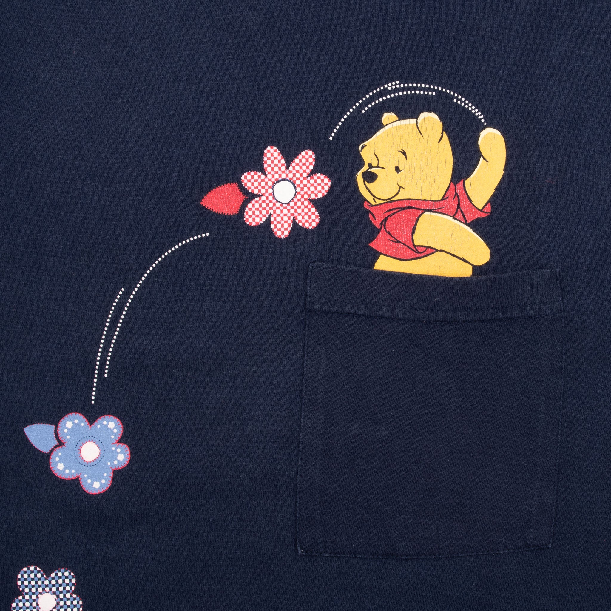 Vintage Disney Winnie The Pooh Tigger Pokcet Tee Shirt Size 2XL