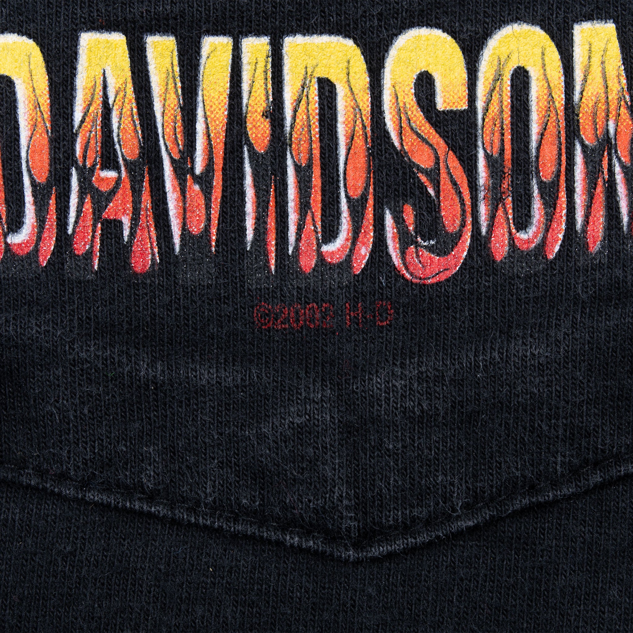 Vintage Harley Davidson Salina Kansas Long Sleeve Pocket Tee Shirt 2002 Size Medium