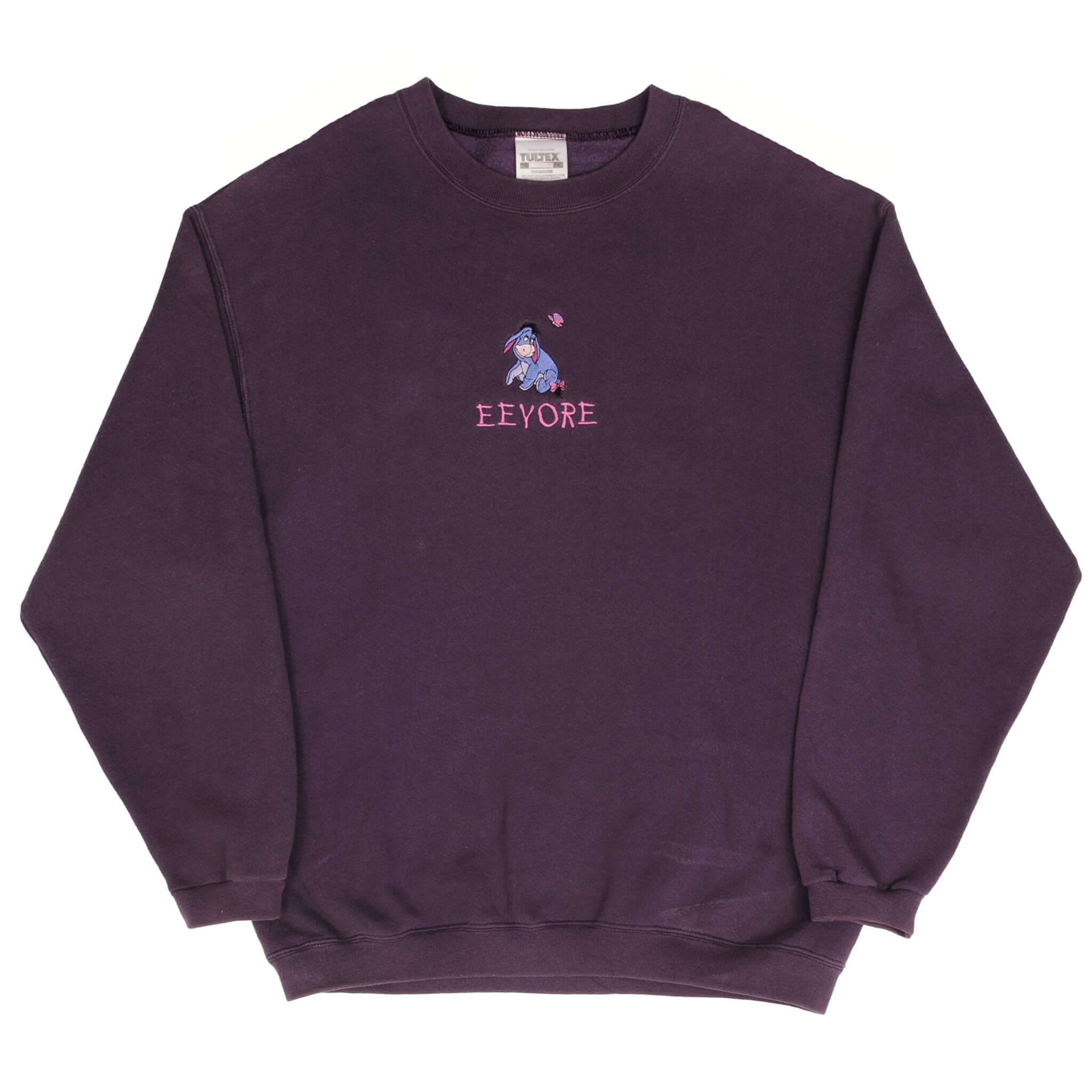 Vintage Disney Eeyore Embroidered 1990S Sweatshirt Size Medium