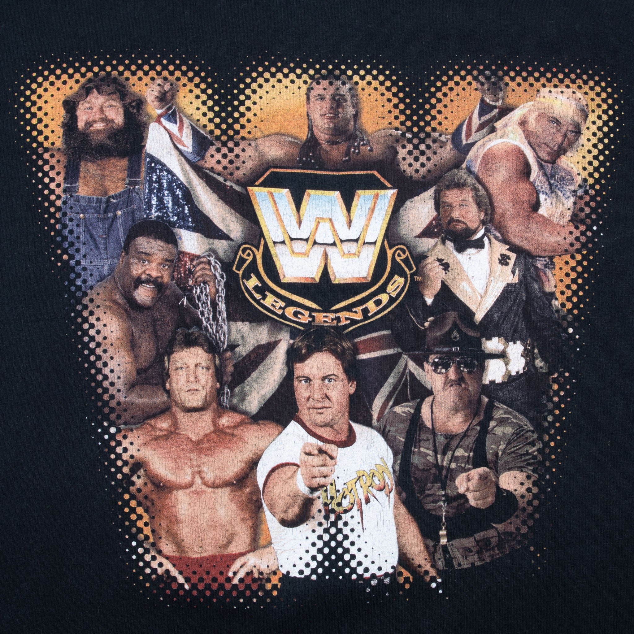 Vintage Wwe Wrestling Legends Tee Shirt 2002 Size 2XL
