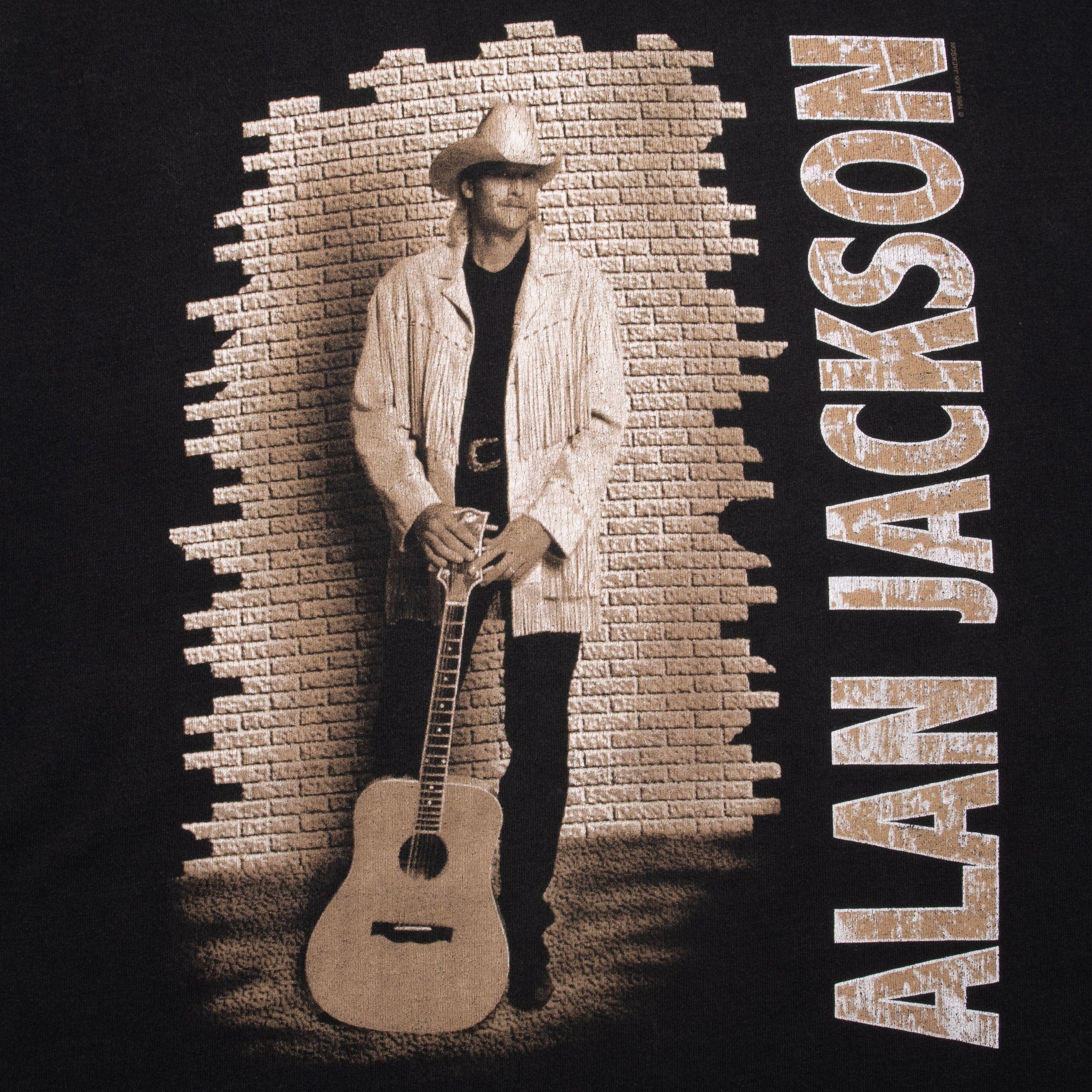 Vintage Alan Jackson Tee Shirt 1996 Size XL Made In Usa