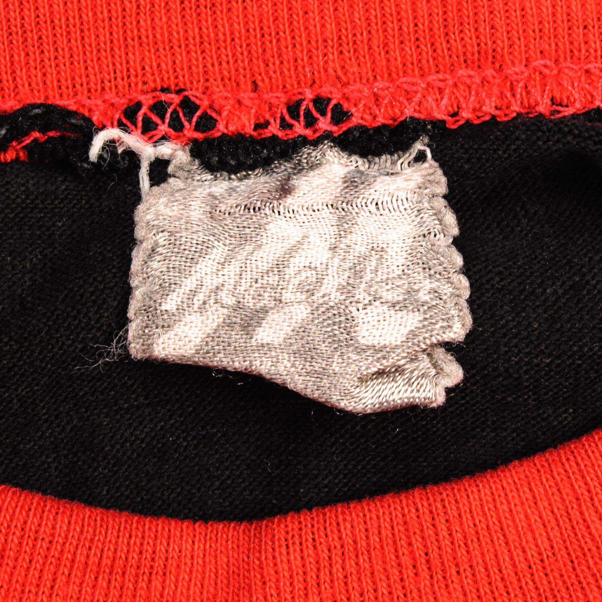 Vintage ACDC Raglan Tee Shirt Flick Of The Switch Tour by Mackler 80'S Size S Made In USA