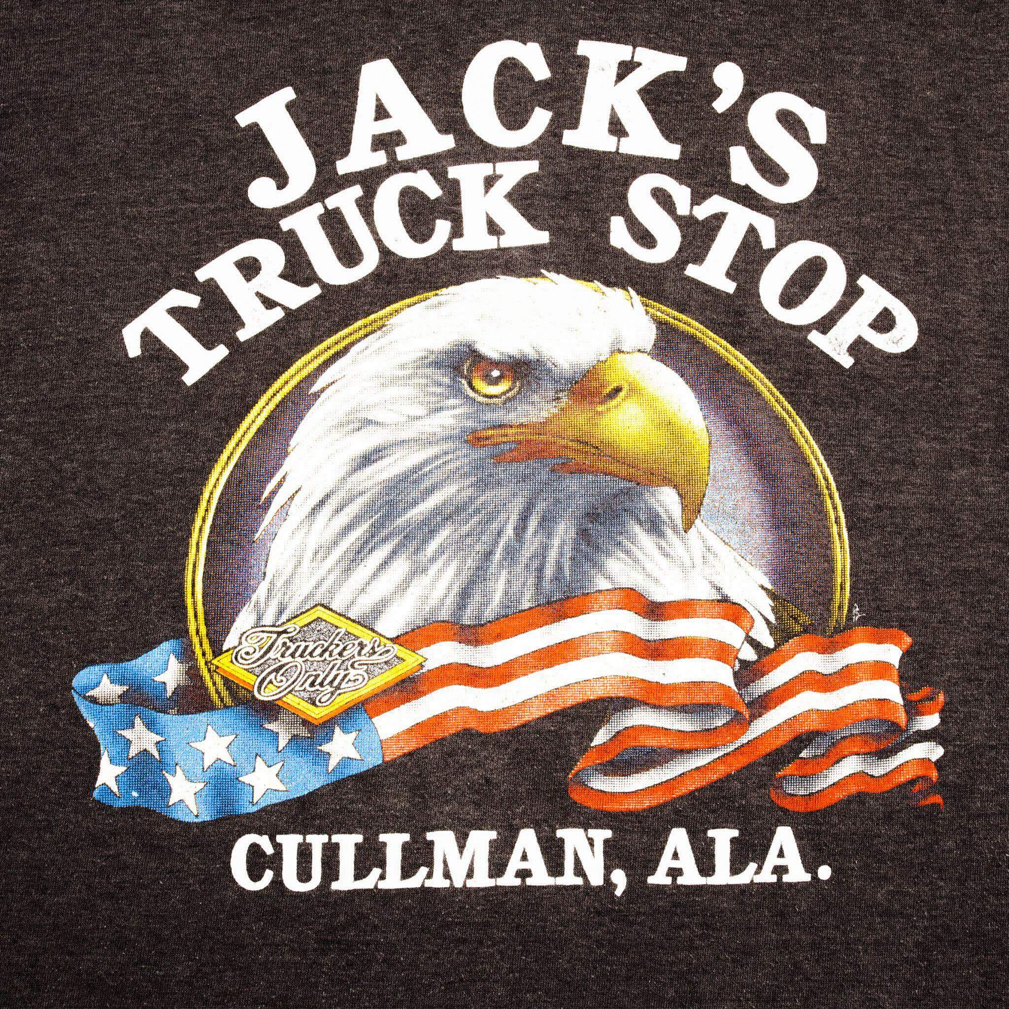 VINTAGE TRUCKERS ONLY TEE SHIRT BY 3D EMBLEM 1991 SIZE 2XL MADE IN USA