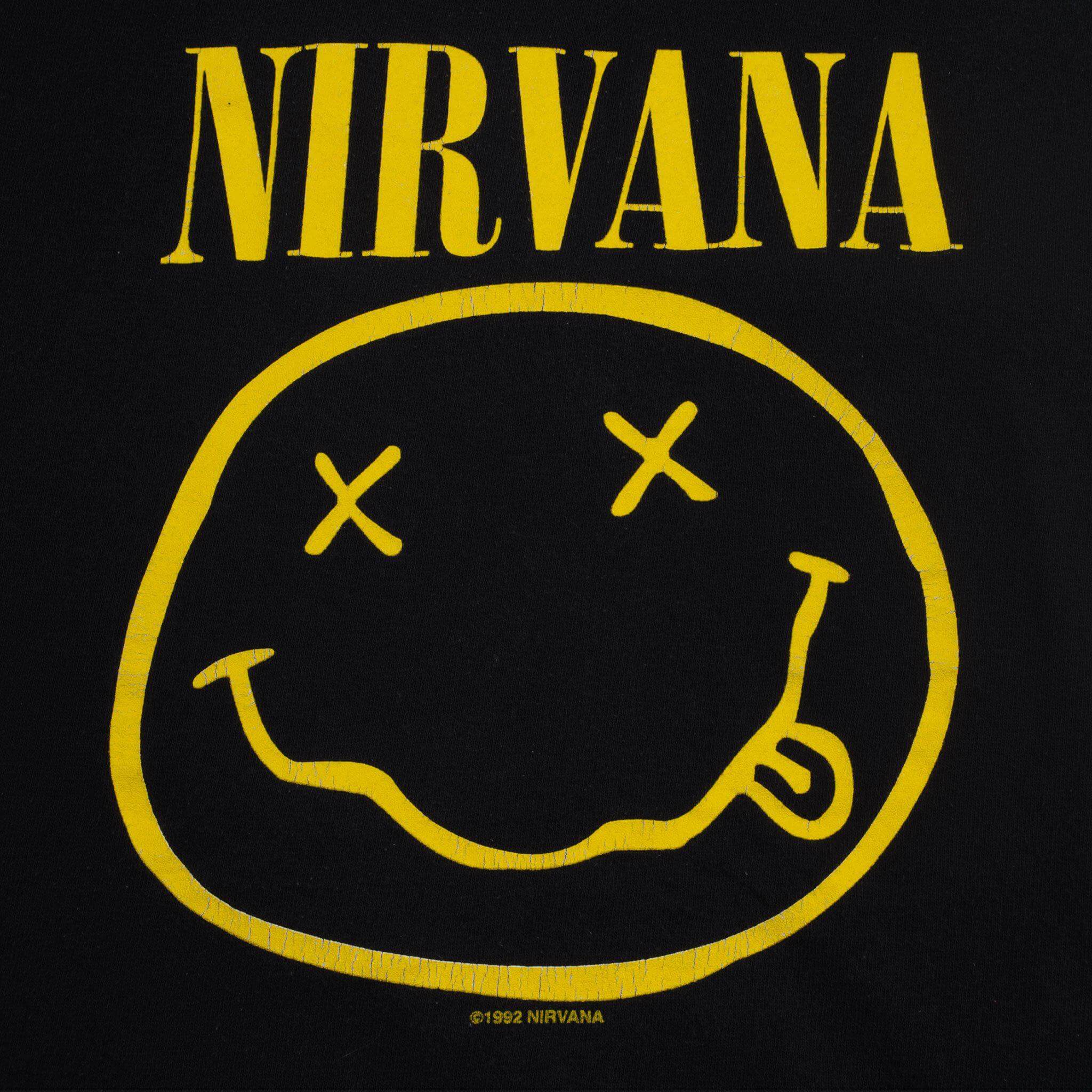 VINTAGE NIRVANA TEE SHIRT 1992 SIZE MEDIUM