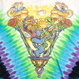 VINTAGE TIE DYE GRATEFUL DEAD TEE SHIRT BY LIQUID BLUE 1996 SIZE XL MADE IN USA