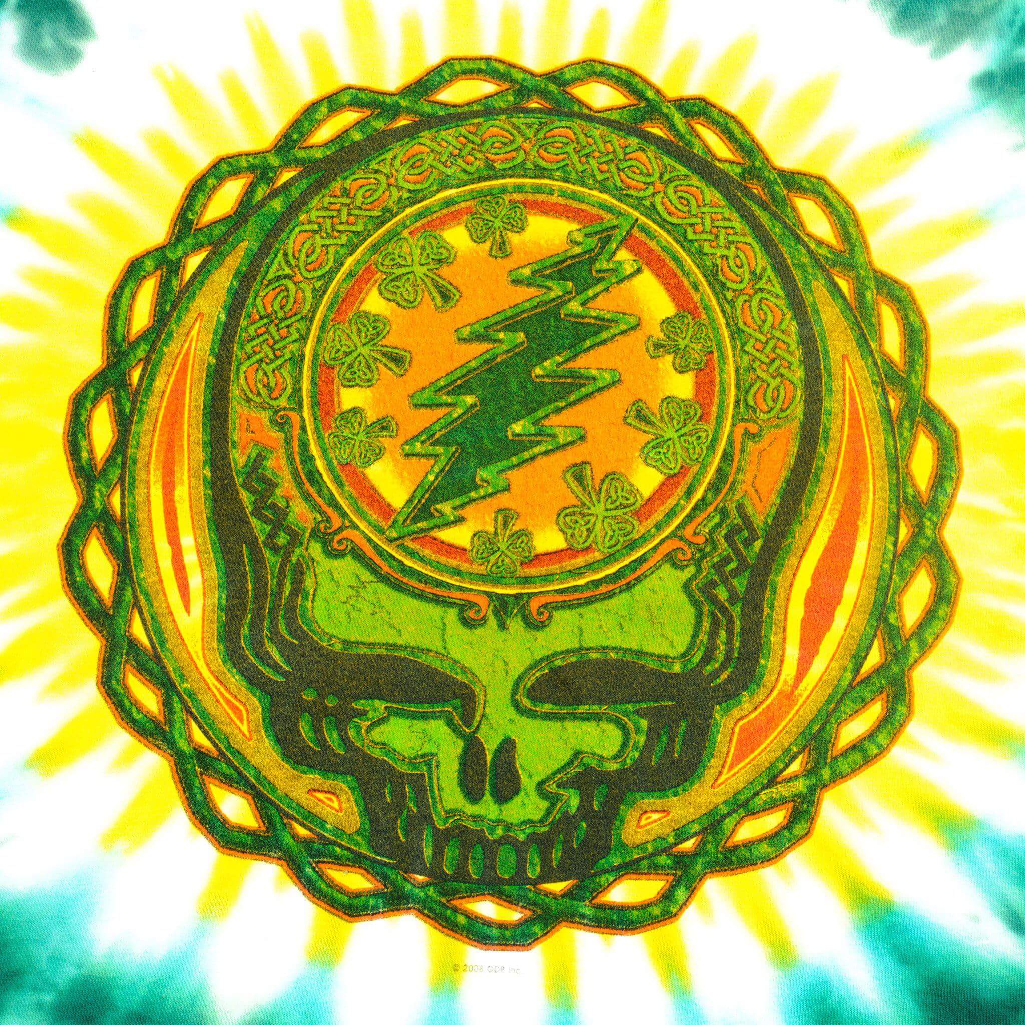 VINTAGE TIE DYE GRATEFUL DEAD TEE SHIRT 2008 SIZE XL