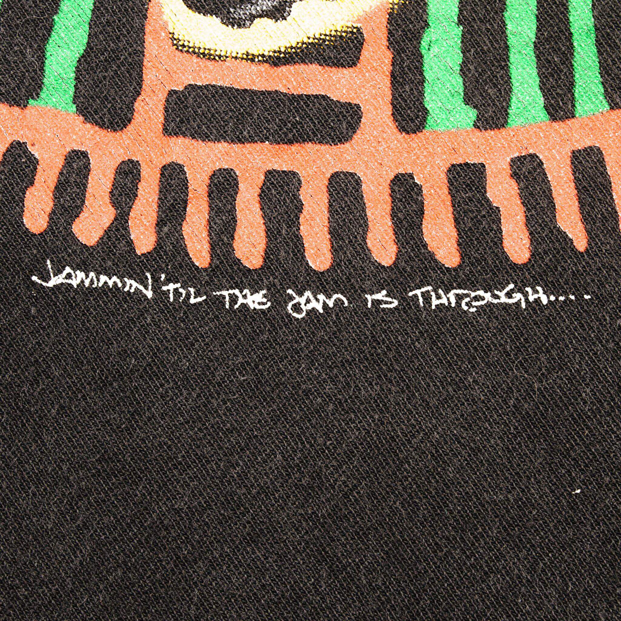 VINTAGE BOB MARLEY SOCCER TEE SHIRT 1994 SIZE LARGE