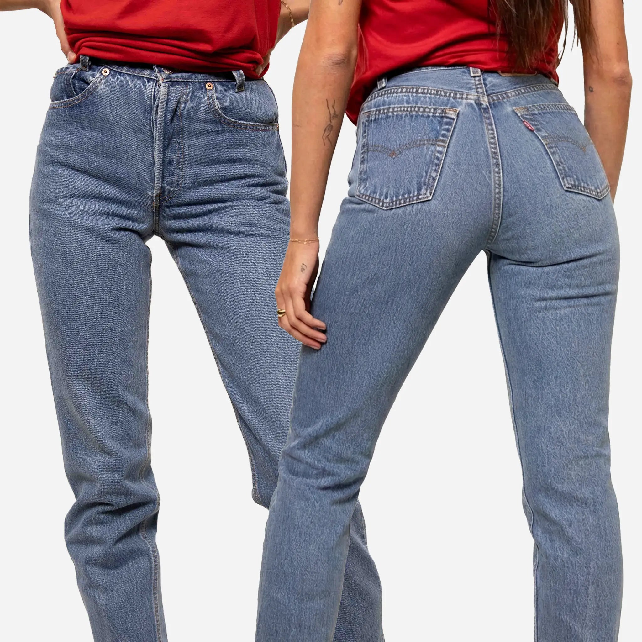 Vintage Levi's 501, Wrangler, Lee and Carhartt jeans