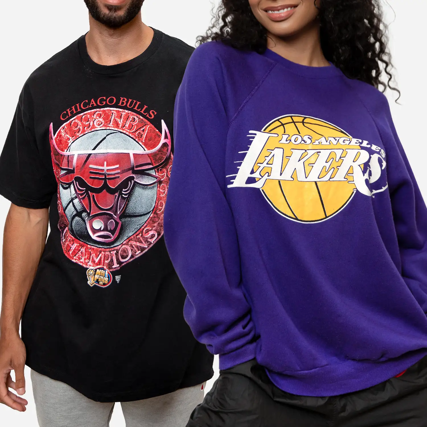Vintage NBA t-shirts & Sweatshirt - Vintage rare USA