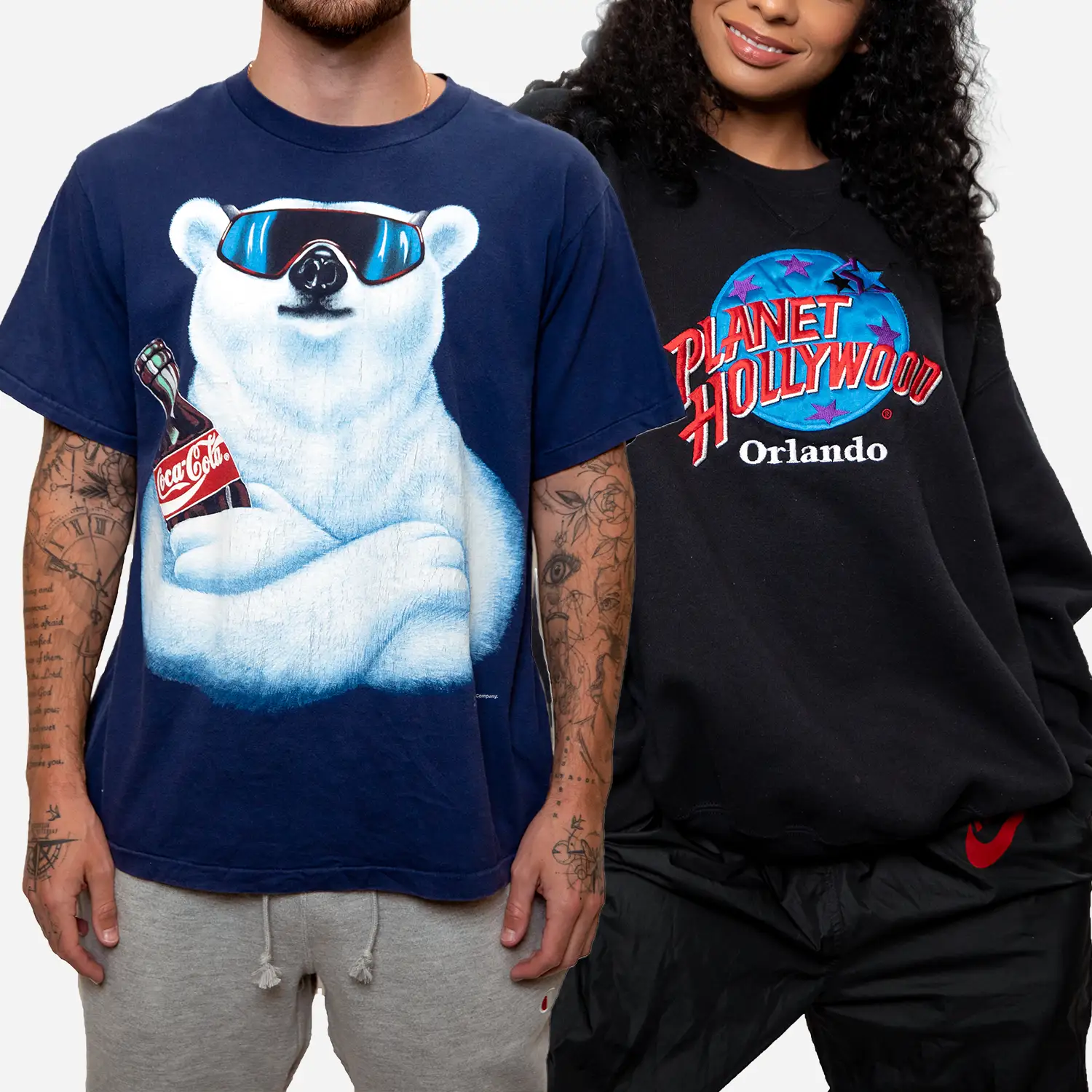 Vintage pop culture T-shirts featuring movies, TV shows, music, cartoons and video games