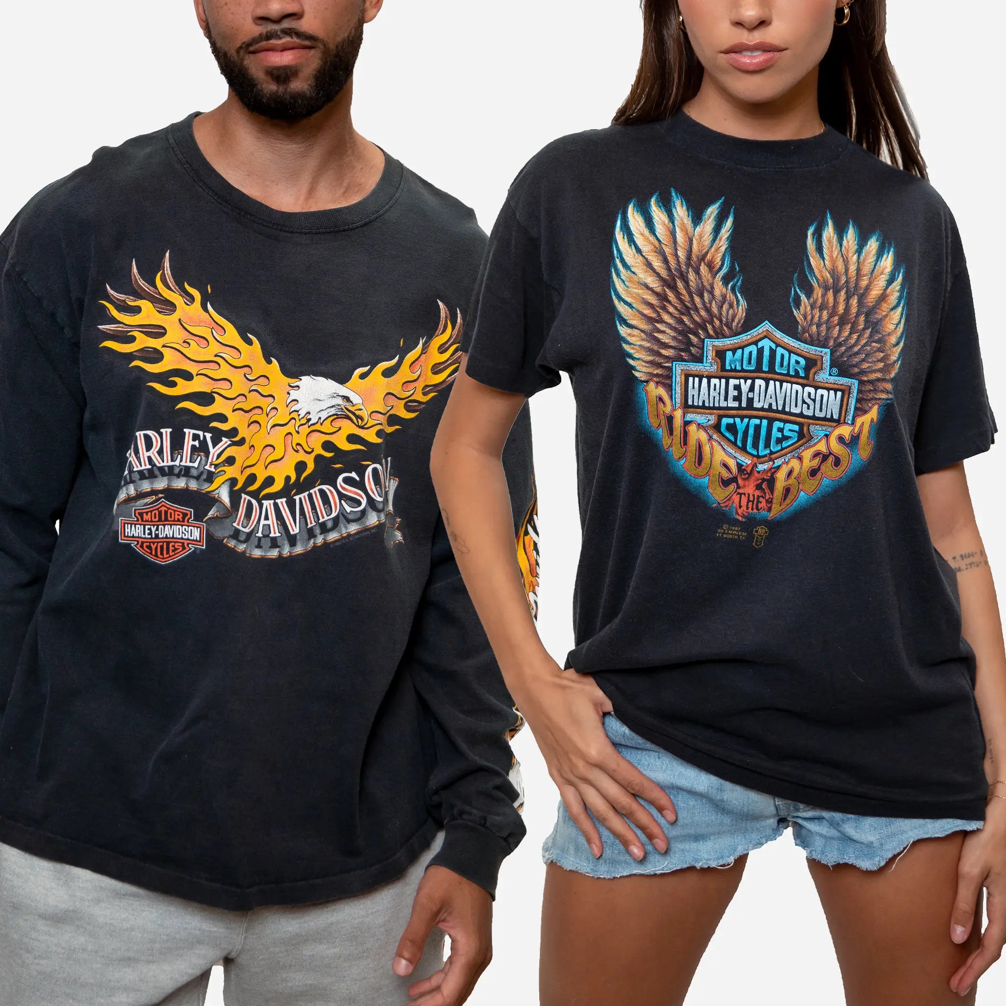 Shop your favorite Vintage Harley Davidson apparel Tee shirt, Vintage Harley Sweatshirt, Harley Jacket, retro Harley shirt, Classic Harley Davidson graphics