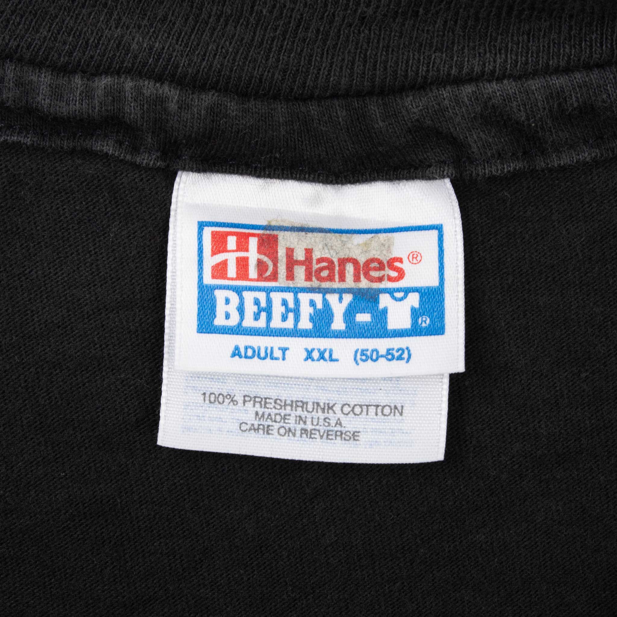 Vintage Biker Sturgis Black Hills Rally 55Th Annual Tee Shirt 1995 Size 2XL Made In Usa With Single Stitch Sleeves