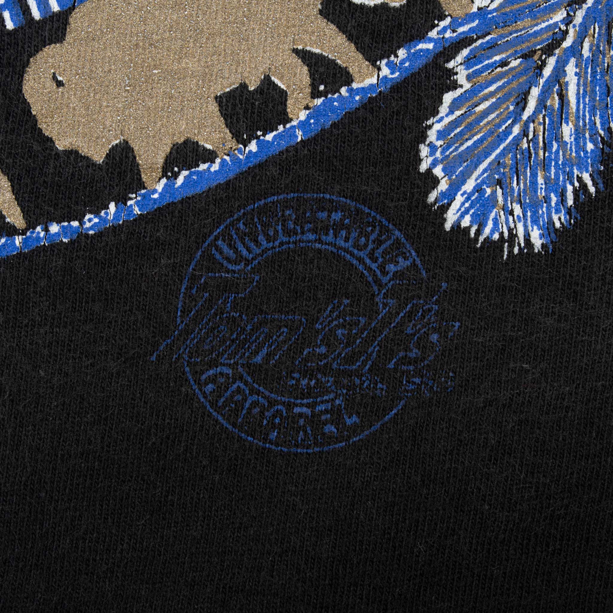 Vintage Biker Sturgis Black Hills Rally 55Th Annual Tee Shirt 1995 Size 2XL Made In Usa With Single Stitch Sleeves