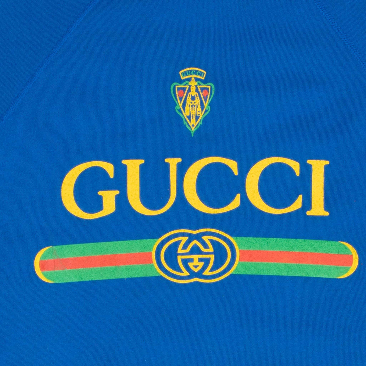 VINTAGE BOOTLEG GUCCI HANES SWEATSHIRT 1990S XL MADE IN USA