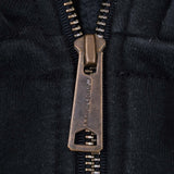 Vintage Carhartt Quarter Zip Black Hoodie Sweatshirt Size XL Tall