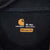 Vintage Carhartt Quarter Zip Black Hoodie Sweatshirt Size XL Tall
