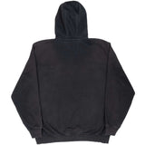 Vintage Carhartt Quarter Zip Black Hoodie Sweatshirt Size XL Tall