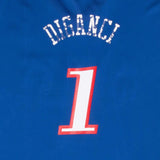 Vintage Champion Nba 76Ers #1 Diganci Jersey Late 1990S Size 44 Large