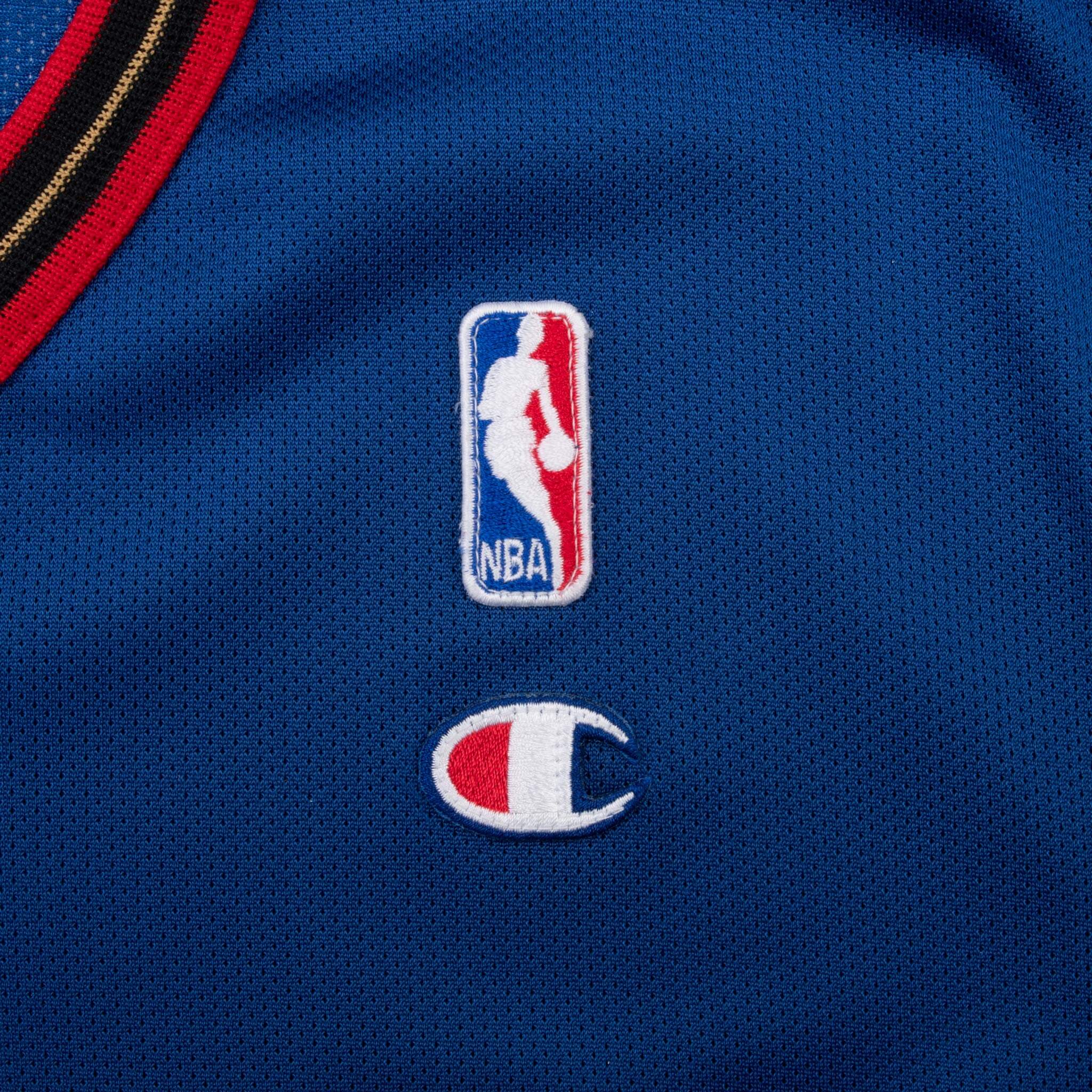 Vintage Champion Nba 76Ers #1 Diganci Jersey Late 1990S Size 44 Large