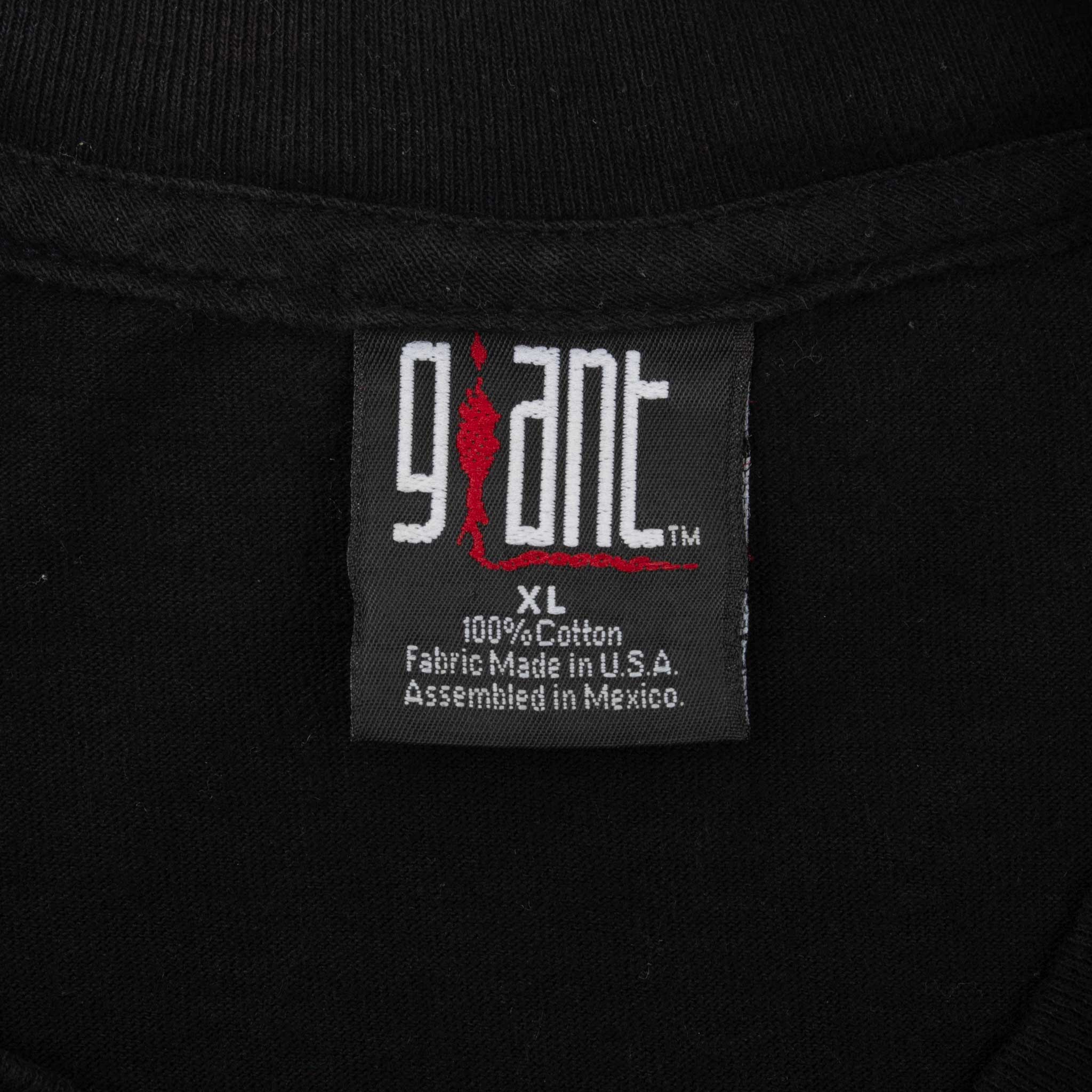 VINTAGE CYPRESS HILL SKULL AND BONES TEE SHIRT 1990S SIZE XL