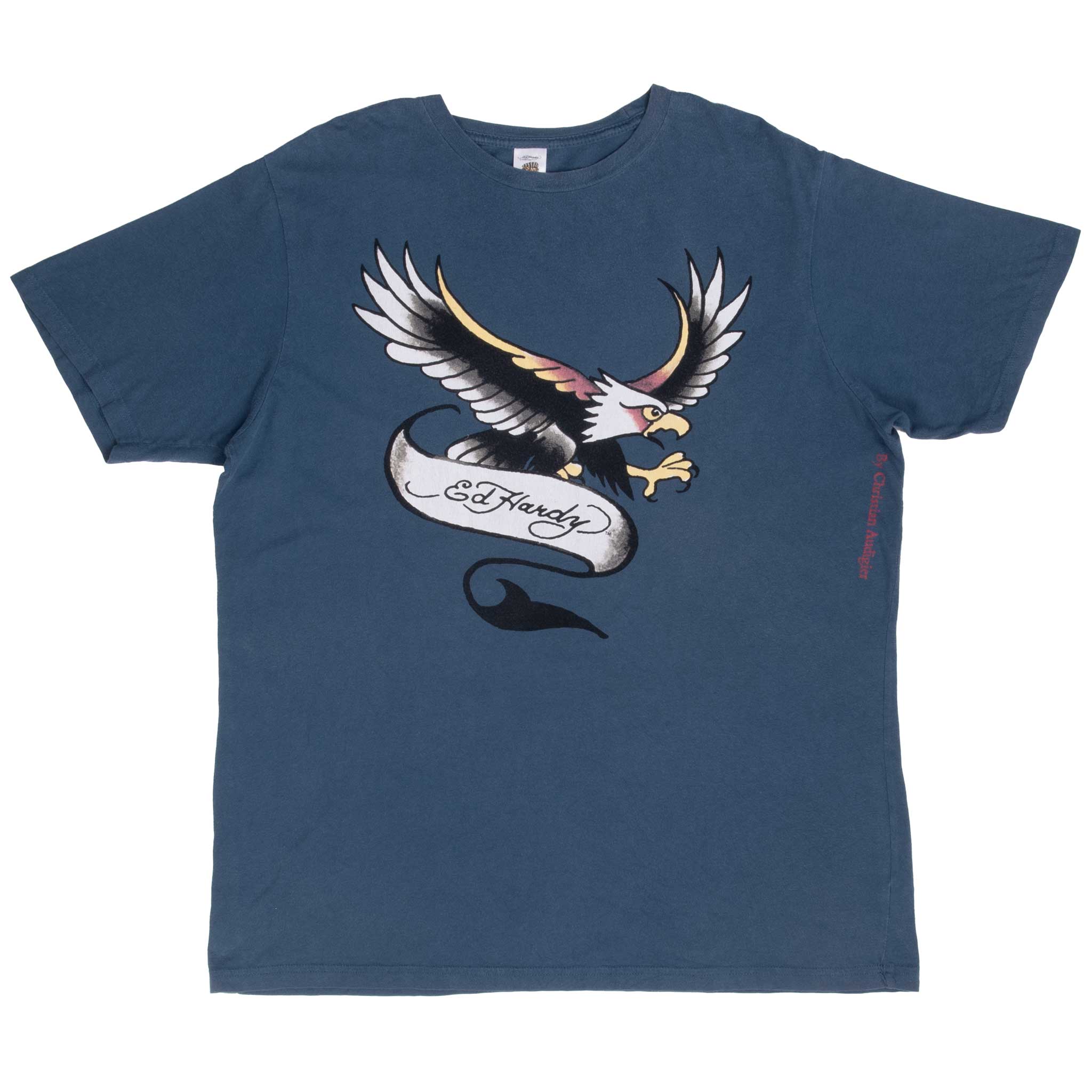 VINTAGE ED HARDY DRAGON TEE SHIRT 2000S SIZE XS MADE IN USA