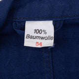 Vintage French Workwear Twill Herringbone Sanfor Jacket 1960S Size 54EU equivalent XL