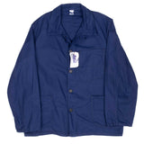 Vintage French Workwear Twill Herringbone Sanfor Jacket 1960S Size 50EU equivalent Large Deadstock