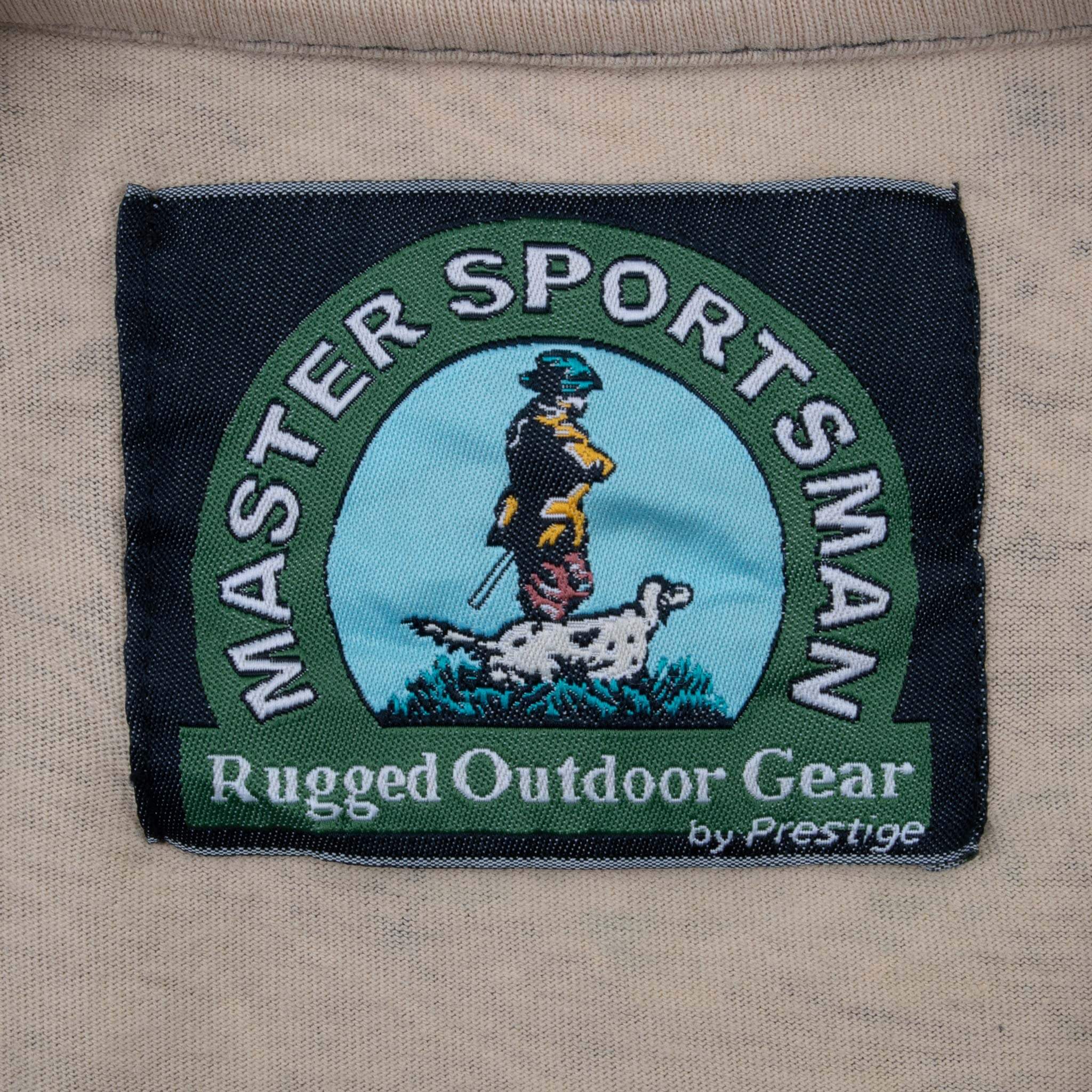 Vintage Hunting Master Sportsman Camo Long Sleeve Tee Shirt Size Large