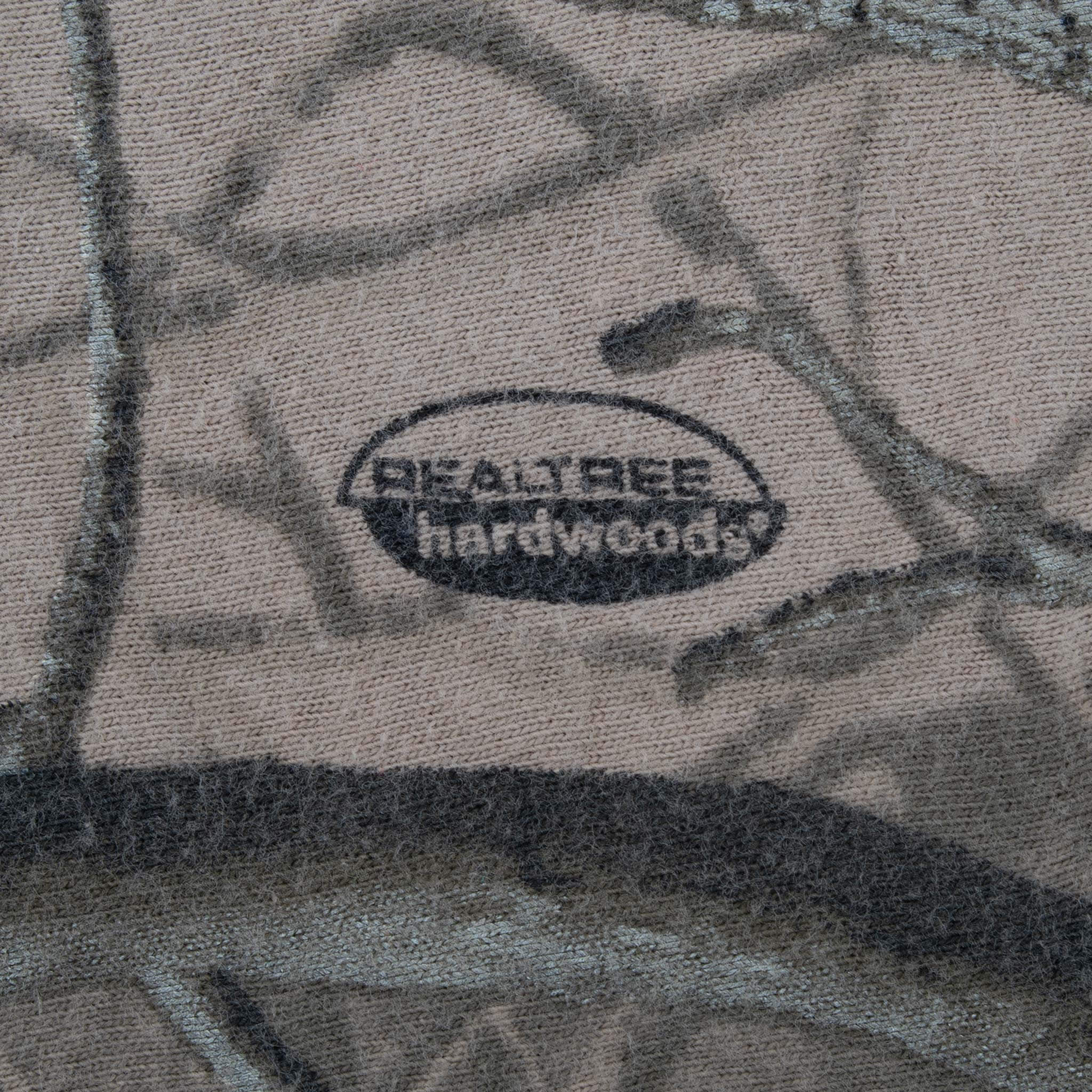 Vintage Hunting Realtree Hardwoods Camo Long Sleeve Pocket Tee Shirt Size XL