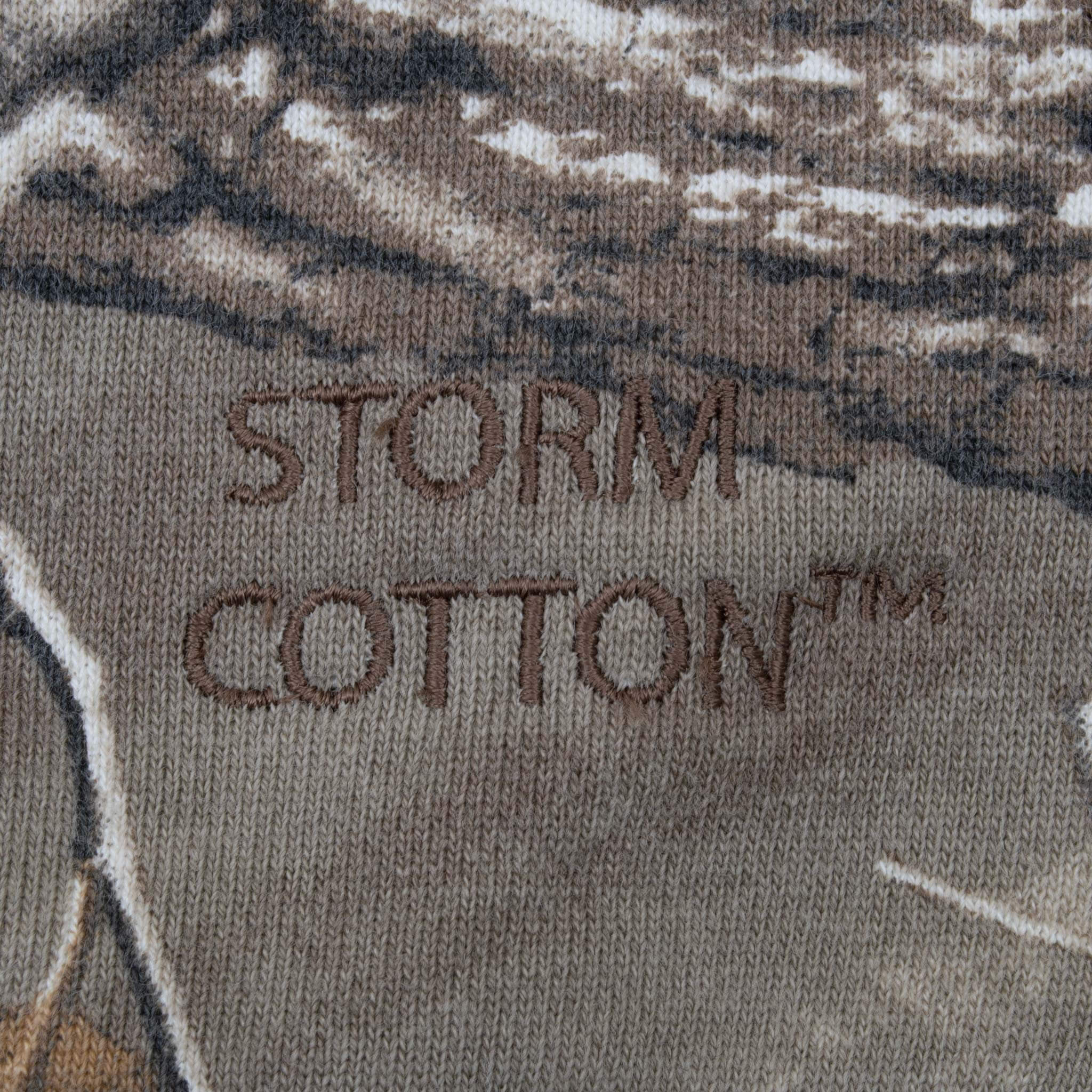 Vintage Hunting Realtree Xtra Camo Quarter Zip Sweatshirt Size Large