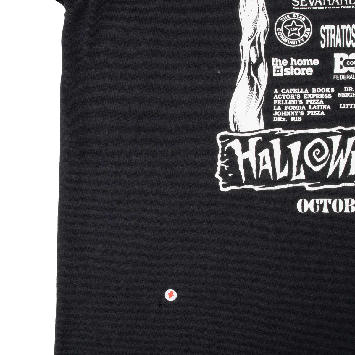 VINTAGE LITTLE 5 POINTS HALLOWEEN FESTIVAL 1993 TEE SHIRT XL MADE IN USA