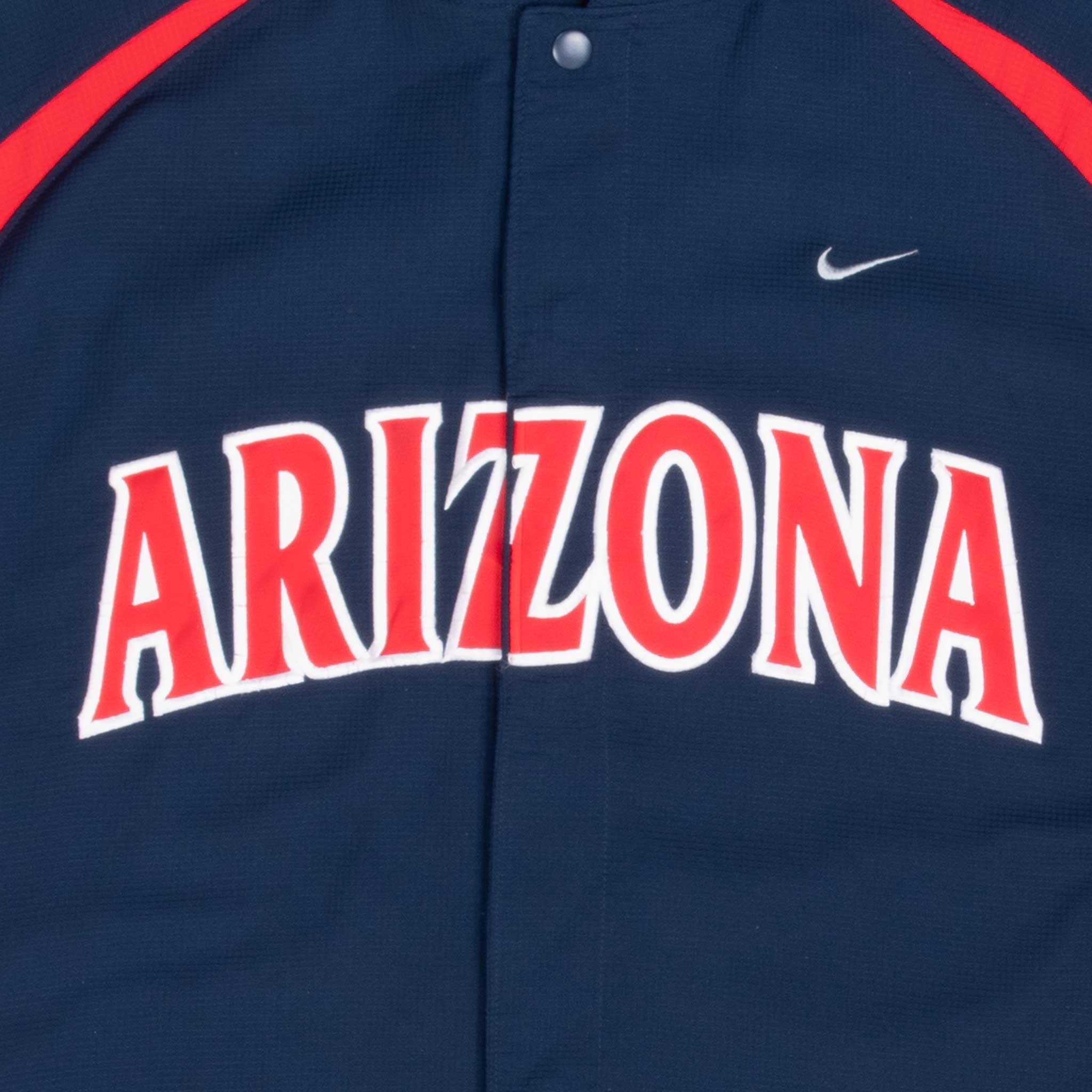 Vintage Ncaa University Of Arizona Baseball Nike Jersey 1990S Size XL