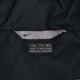 Vintage Nike Classic Swoosh Black Windbreaker Jacket 2000S Size 2XL