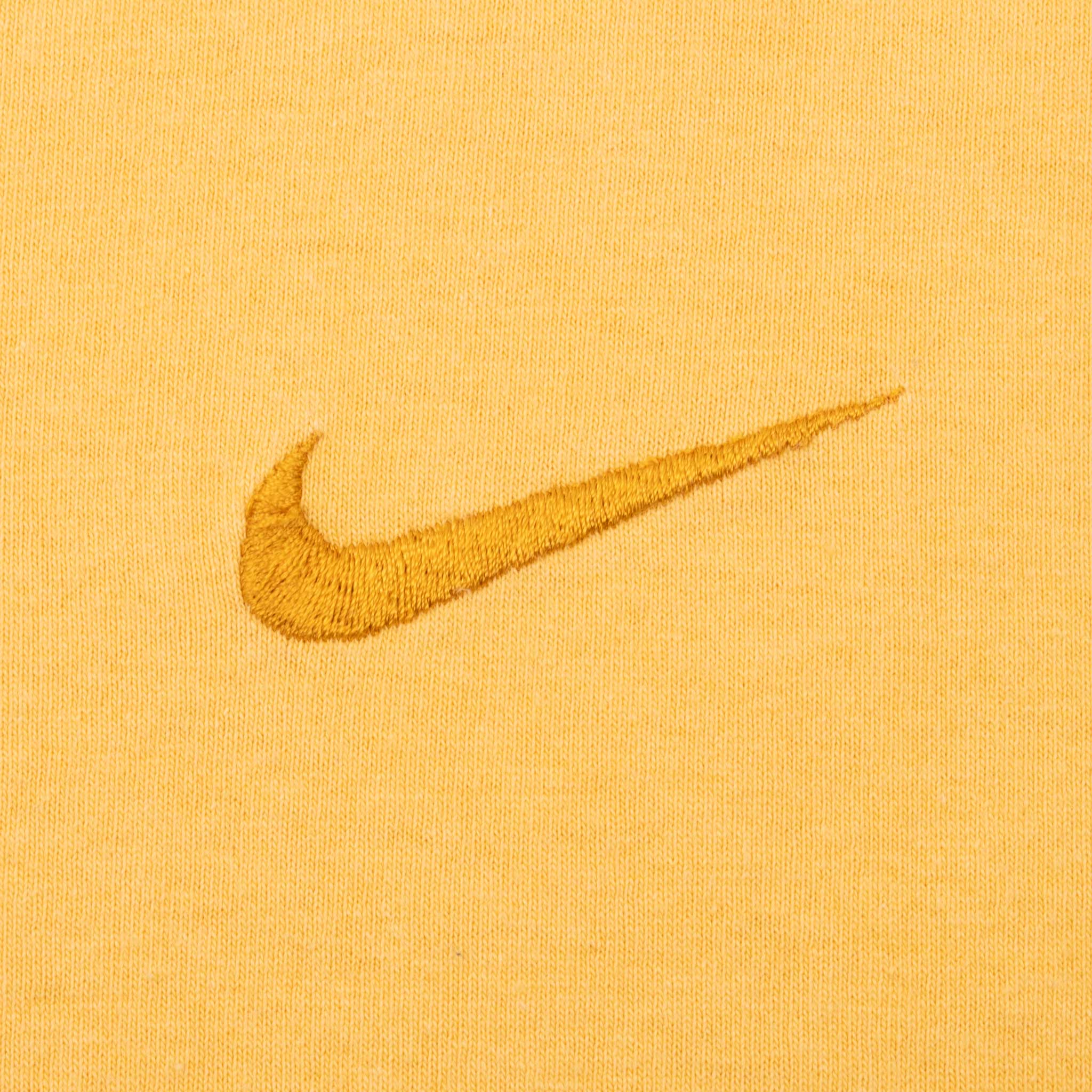 VINTAGE NIKE CLASSIC SWOOSH GREY BLUE TEE SHIRT 1990S SIZE XL MADE IN USA