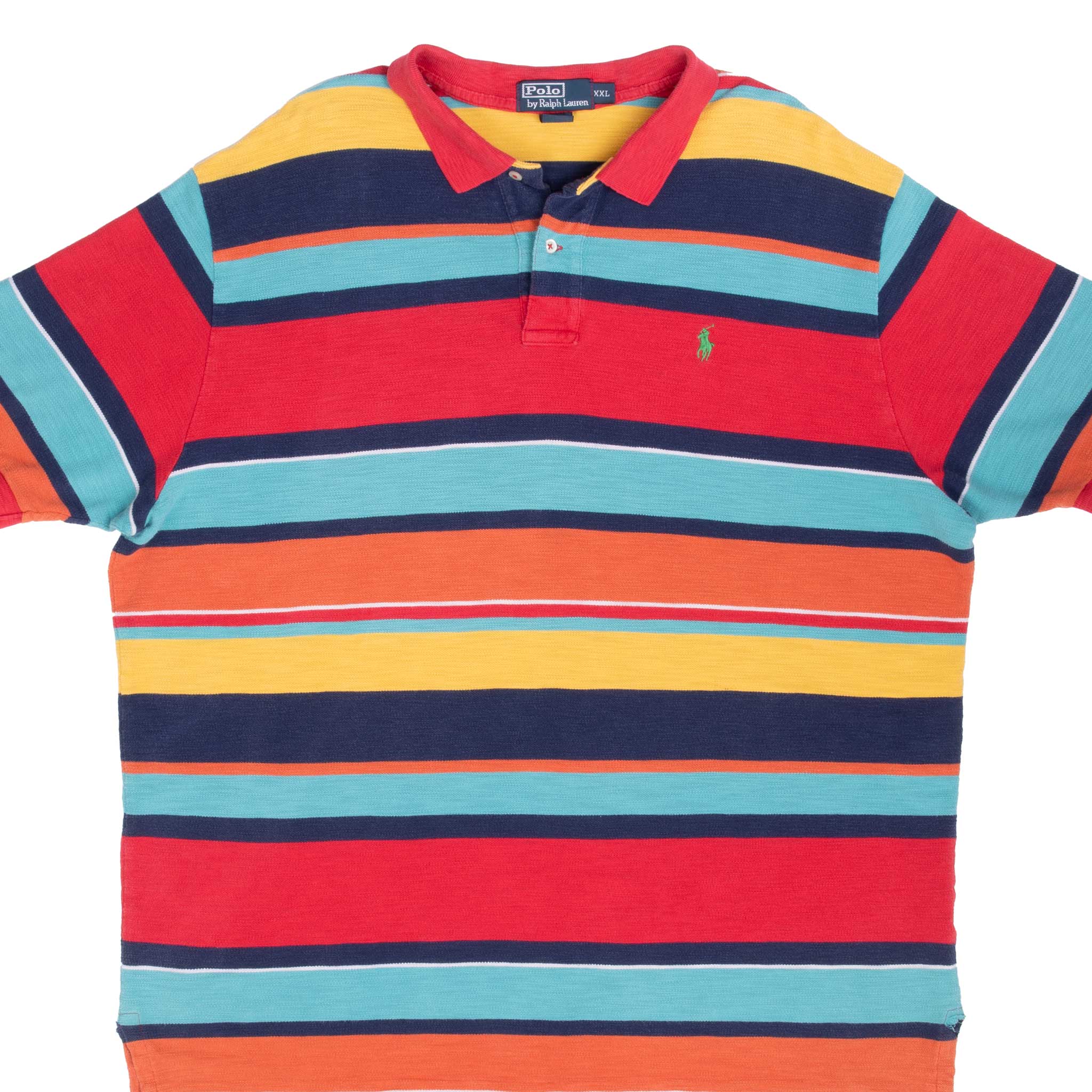 Vintage Polo Ralph Lauren Multicolor Polo Shirt Size 2XL