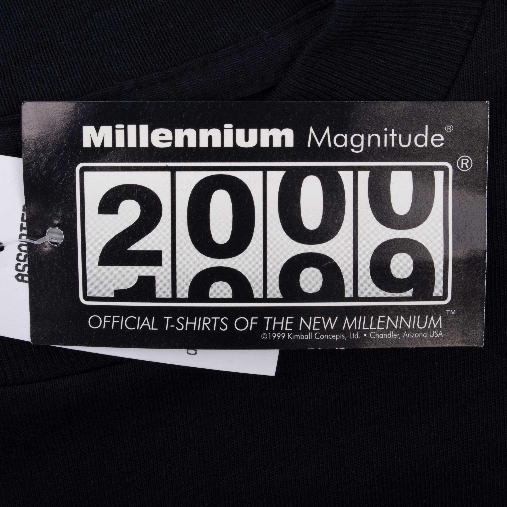 Vintage The New Millennium Year 2000 Tee Shirt Size XL Deadstock