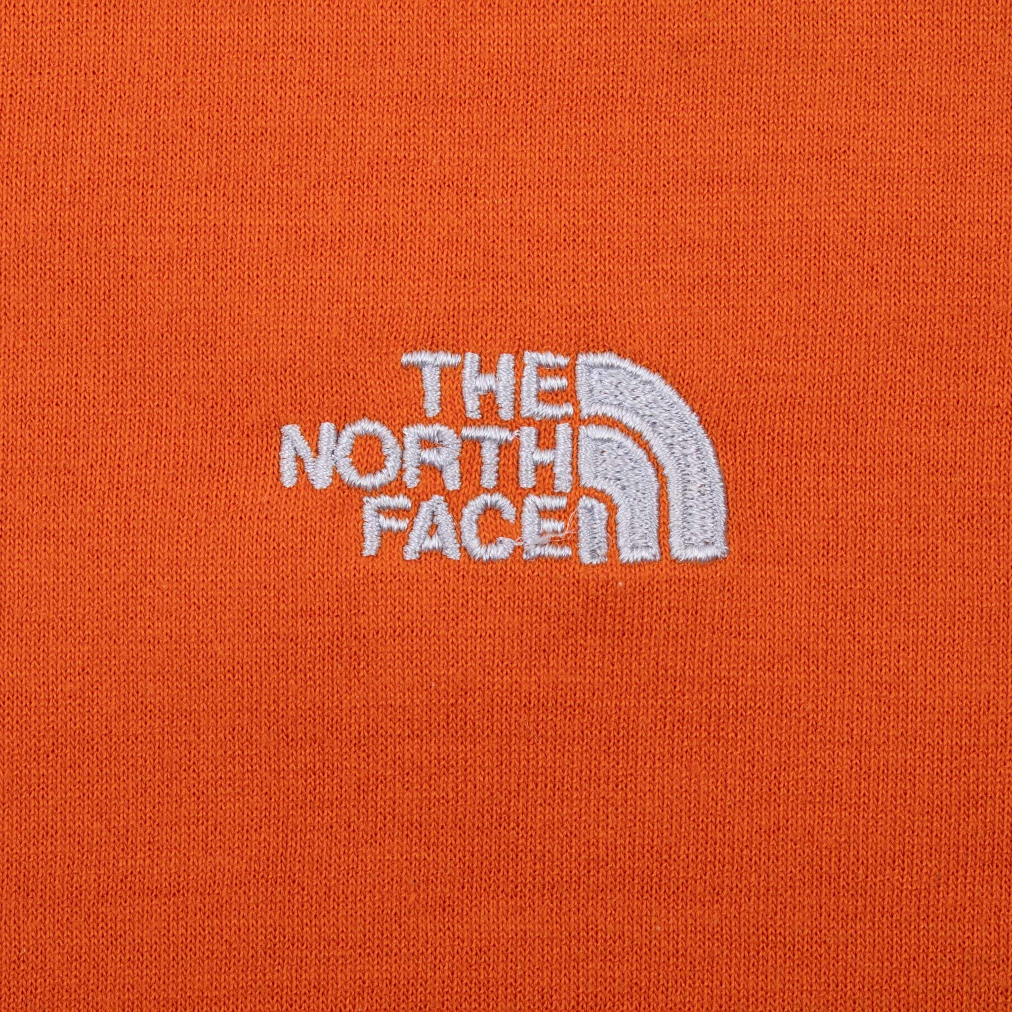 Vintage The North Face Orange Tee Shirt 2000S Size Large