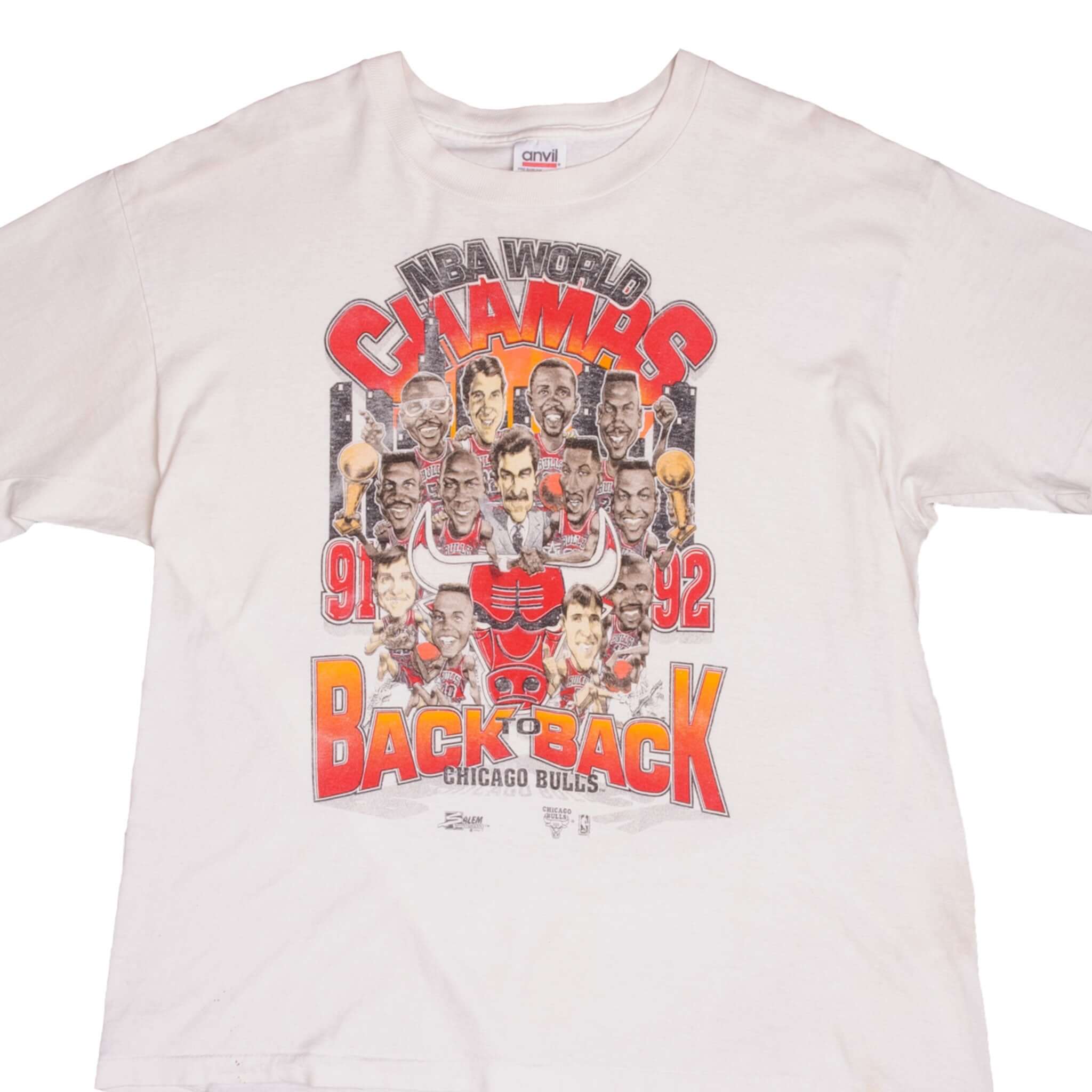 1991 Vintage Chicago Bulls - Champs T-Shirt