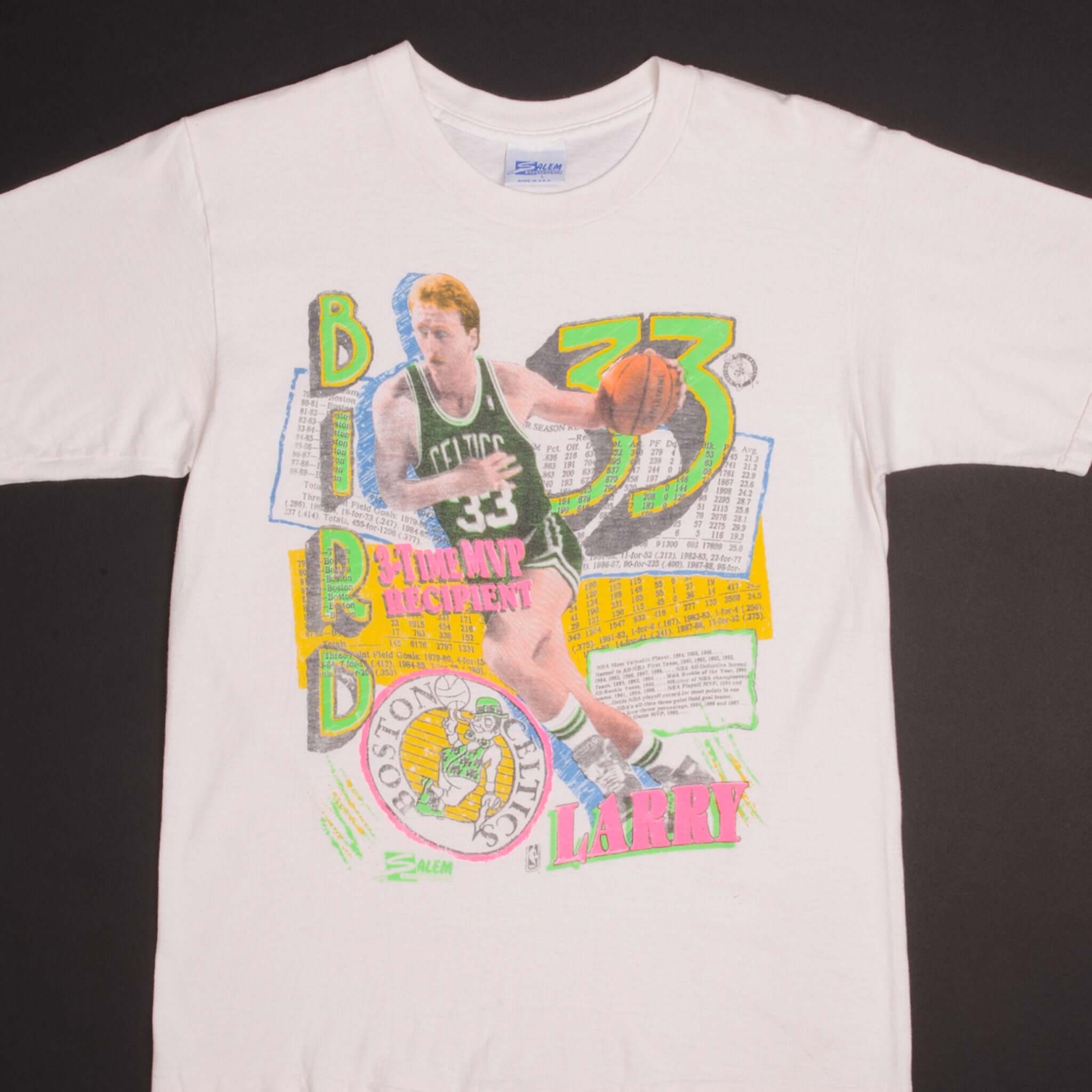 Boston Celtics Larry Bird Vintage Tshirt