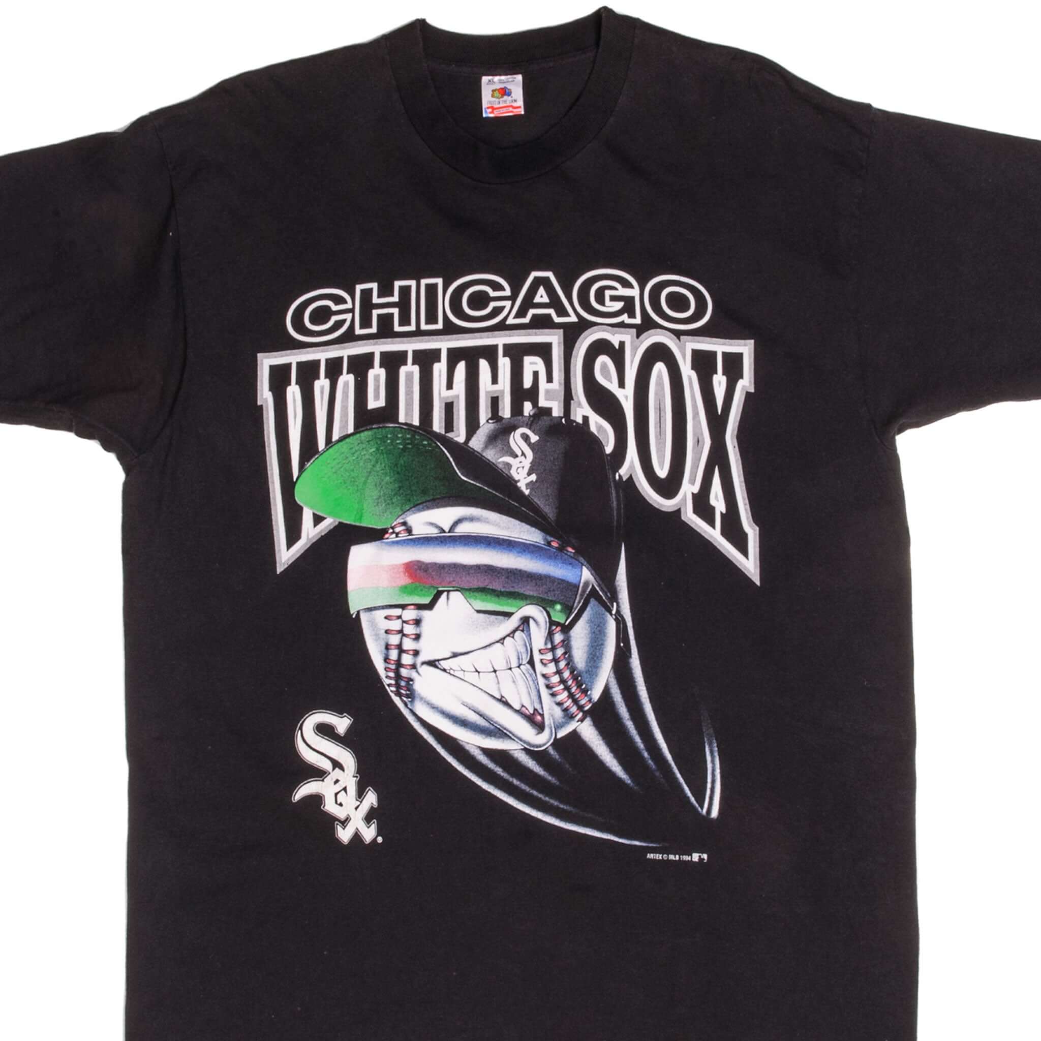 Vintage Mlb Chicago White Sox Tee Shirt 1994 Size XL Made In USA