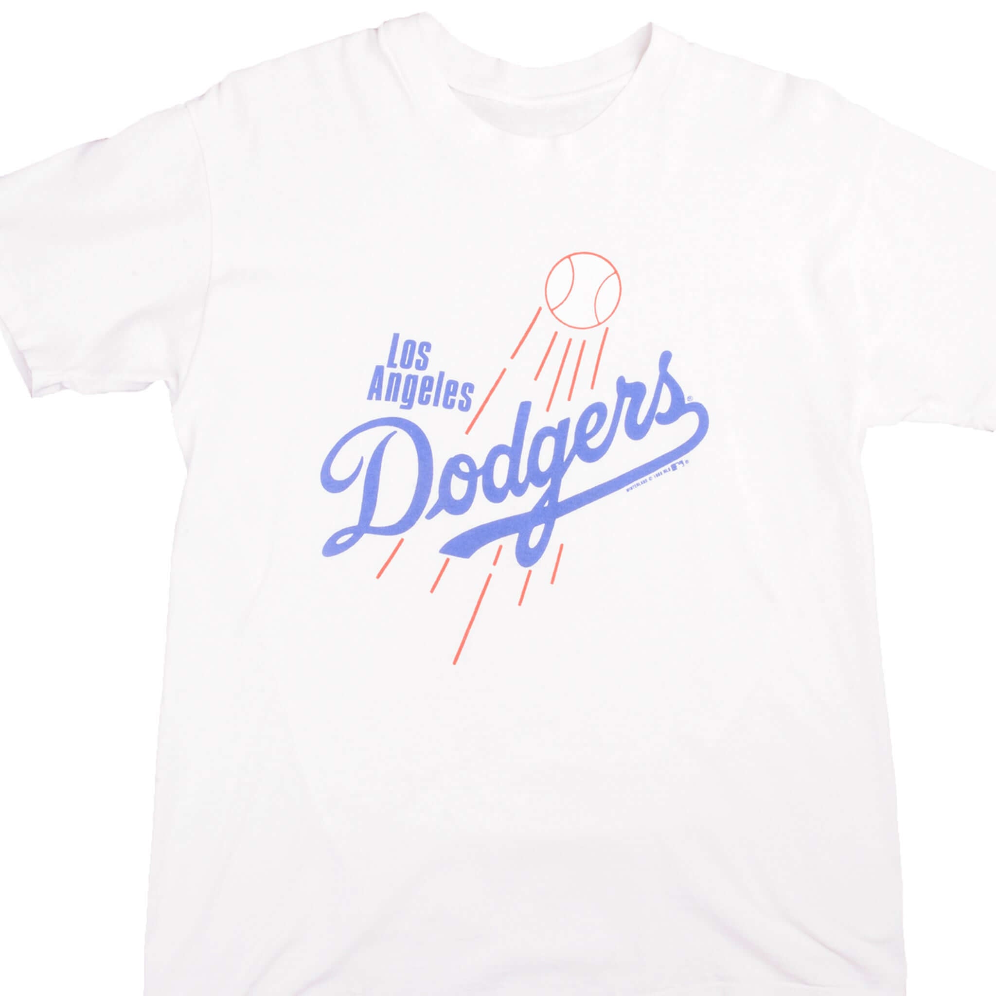 Vintage MLB Los Angeles Dodgers Tee Shirt 1988 Size Large Made in USA