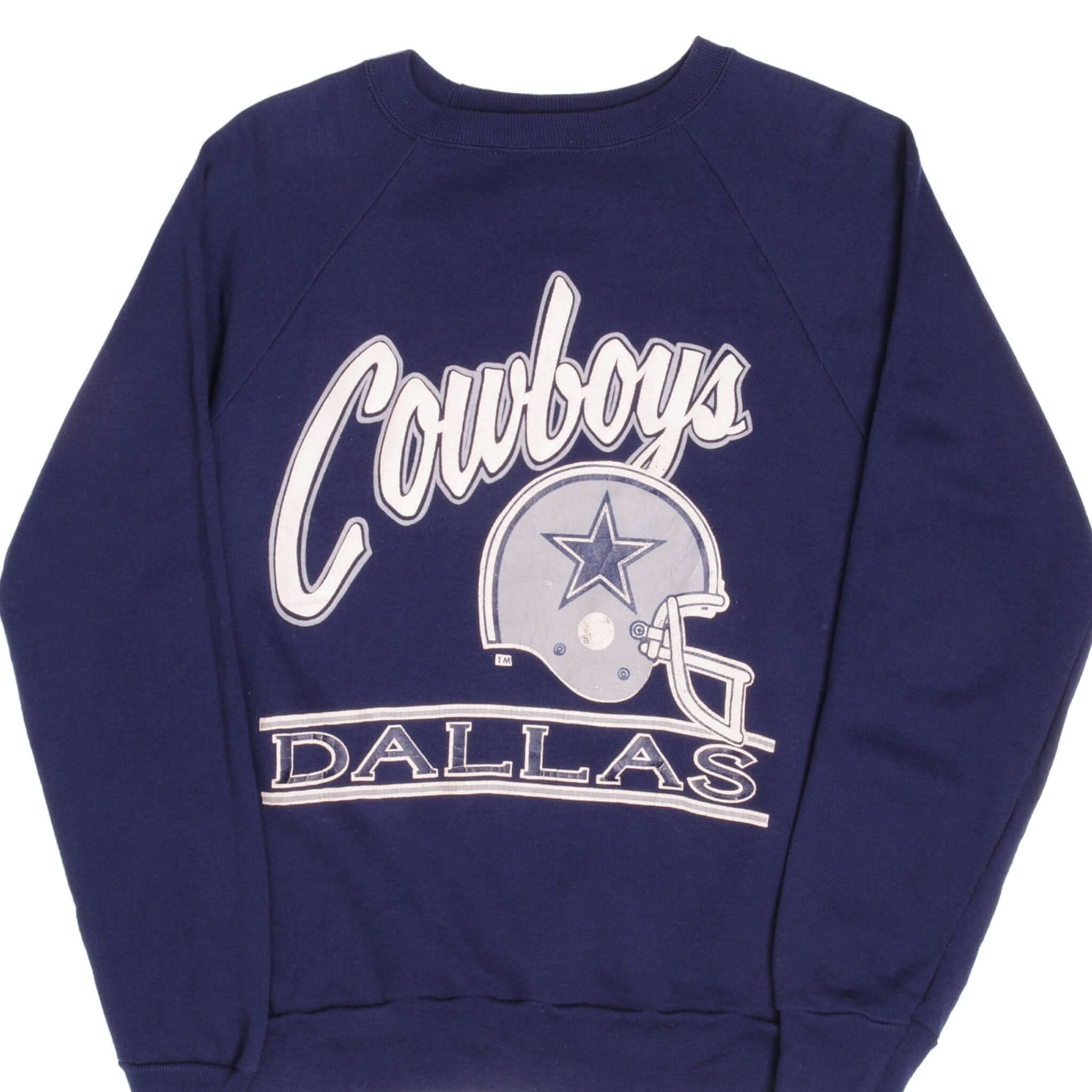VINTAGE CHAMPION NFL DALLAS COWBOYS SWEATSHIRT 1990S MEDIUM MADE