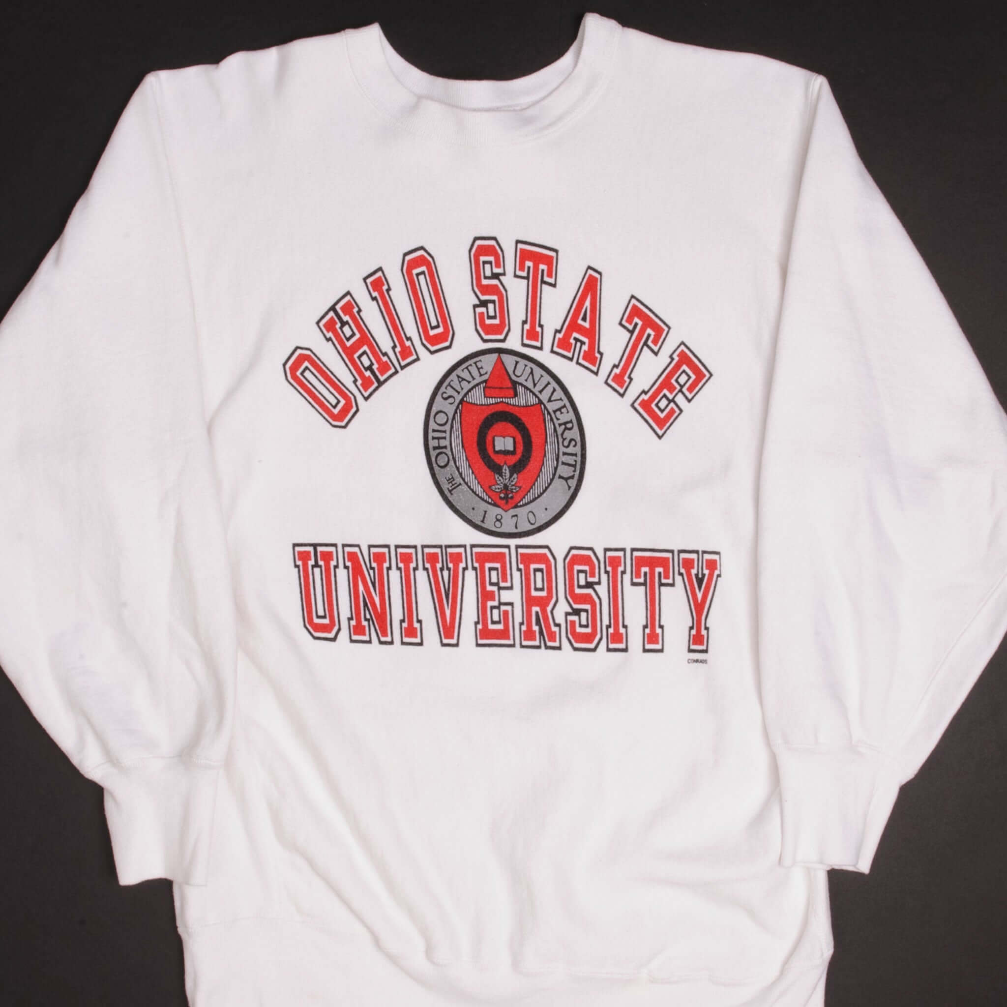 VINTAGE CHAMPION REVERSE WEAVE OHIO STATE SWEATSHIRT 1980s SIZE XL – Vintage rare usa