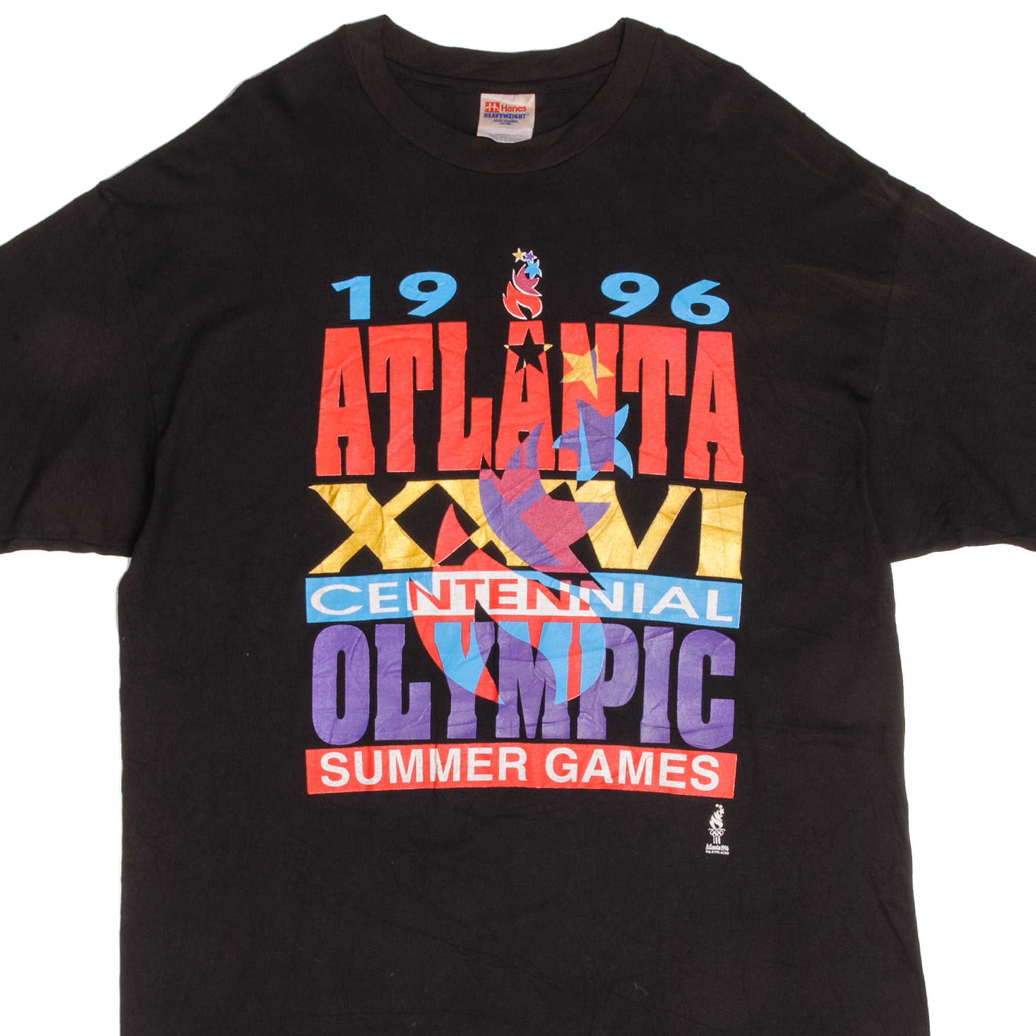 Sports / College Vintage Atlanta Olympics Summer Games 1996 Tee Shirt Size XL Made in USA