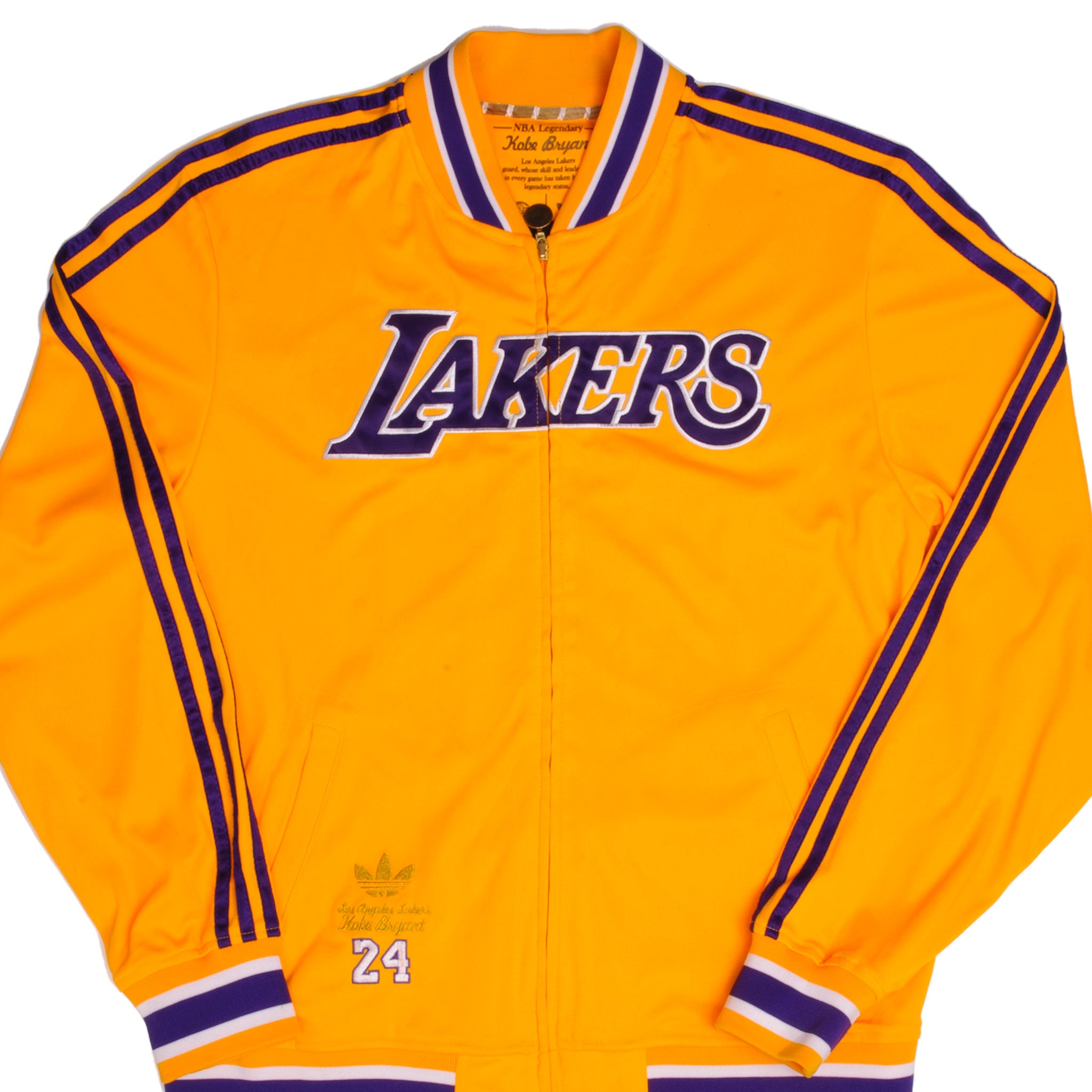 adidas, Jackets & Coats, Rare Vintage Adidas Nba La Lakers Bluewhitegold  Kobe Jacket